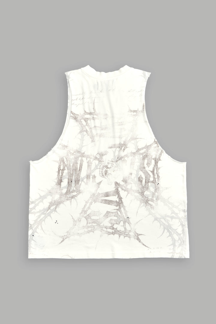 Thorns Frvr Tommy Muscle Tee In Cream