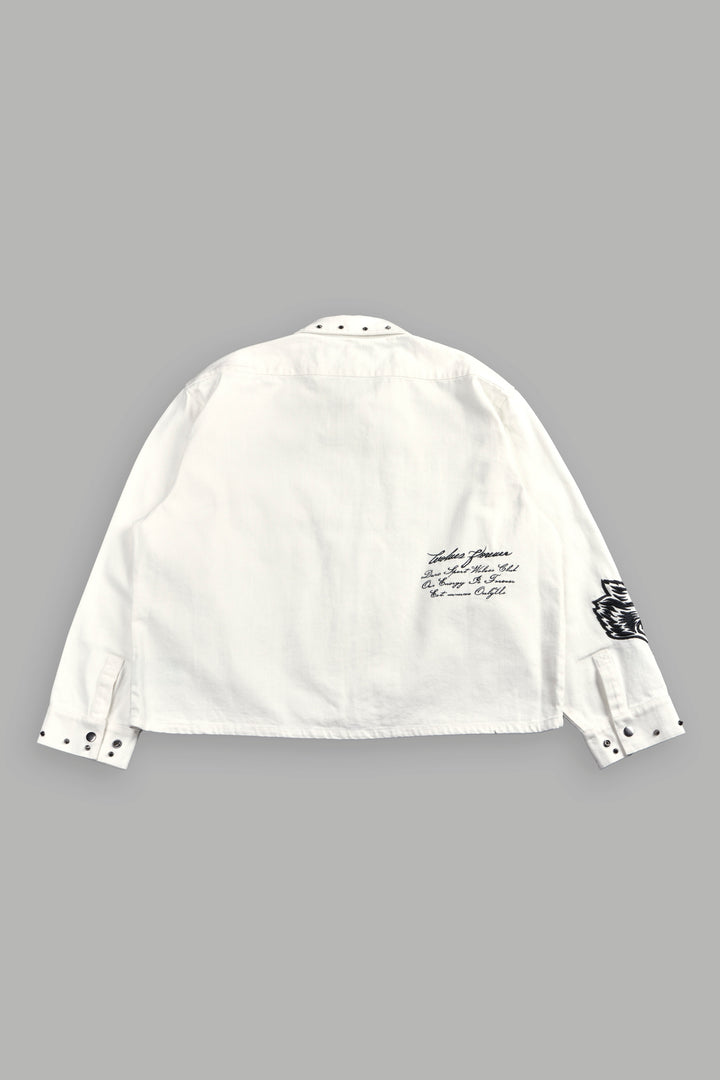 Great Wave Ls Vince Shirt in Cream