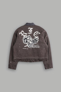 Wolves Among Roses Earl Jacket in Desert Dust