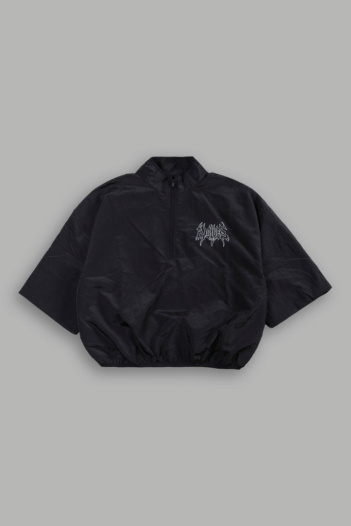 Hesh Forever V2 Mcguire Nylon Pullover In Black
