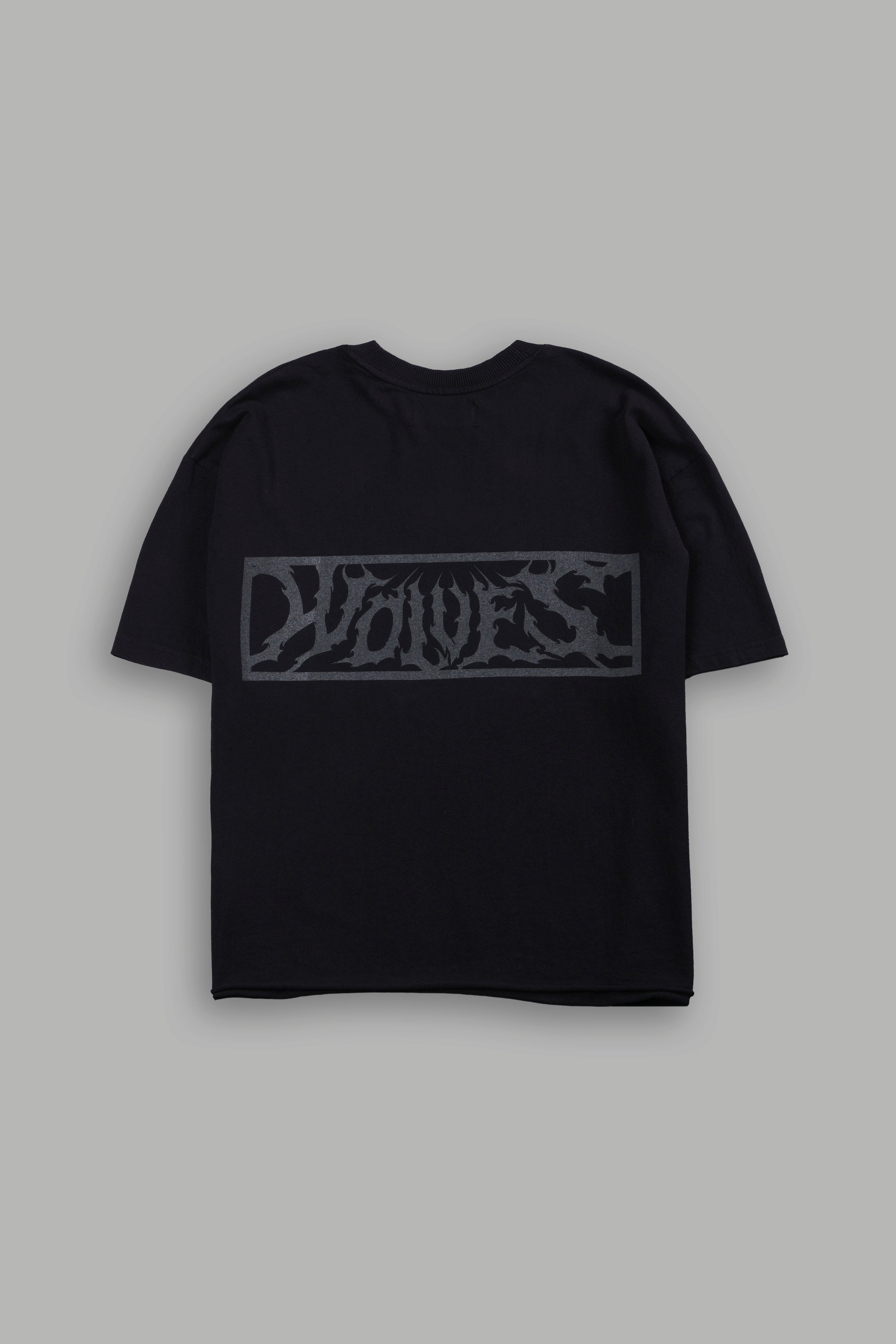 Punisher Grunge Mid-Length Raw Hem Tee in Black – DarcSport