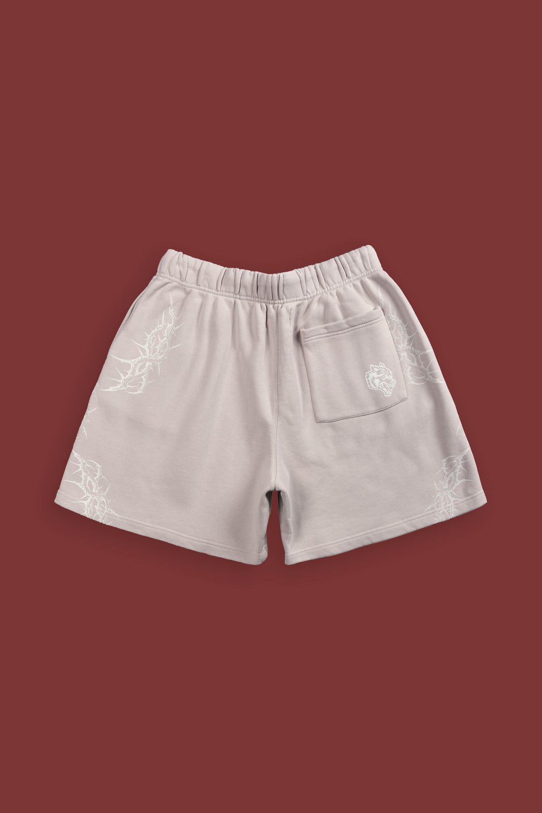 Thorns Post Lounge Sweat Shorts in Clay