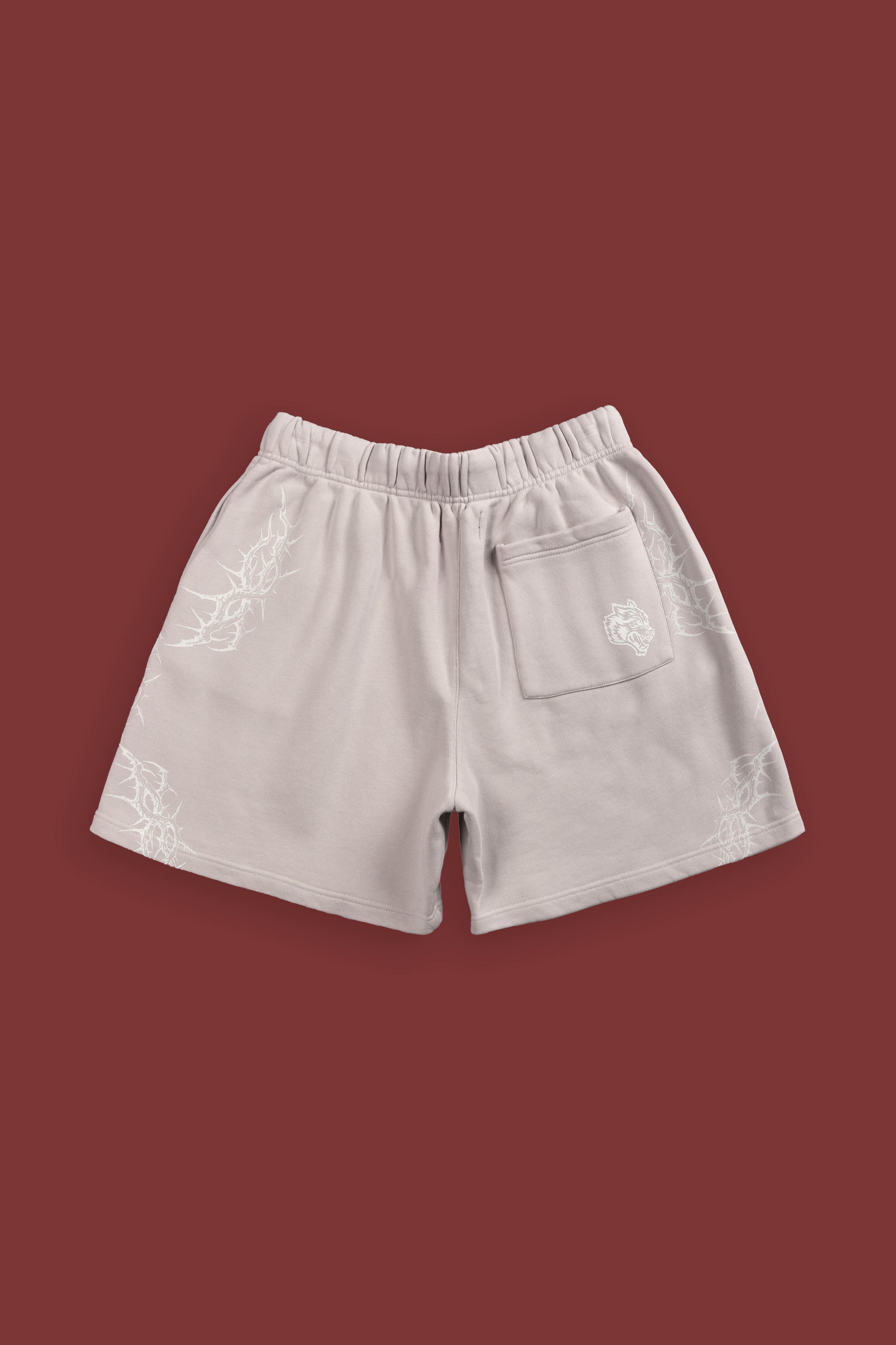 Thorns Post Lounge Sweat Shorts in Clay