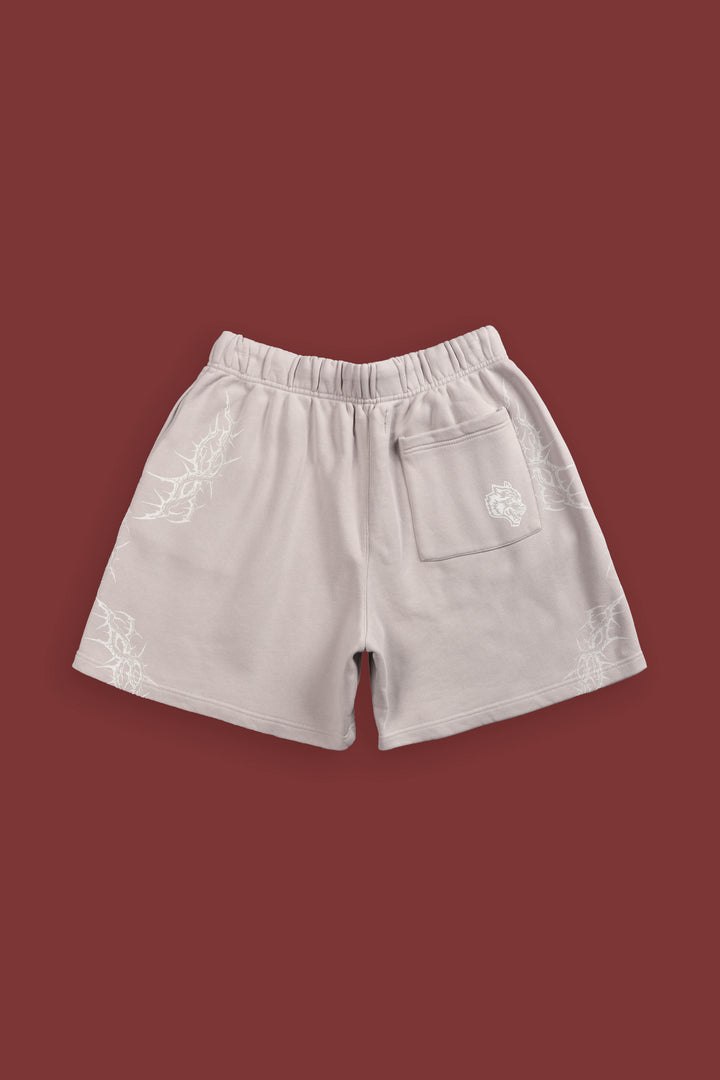 Thorns Post Lounge Sweat Shorts in Clay