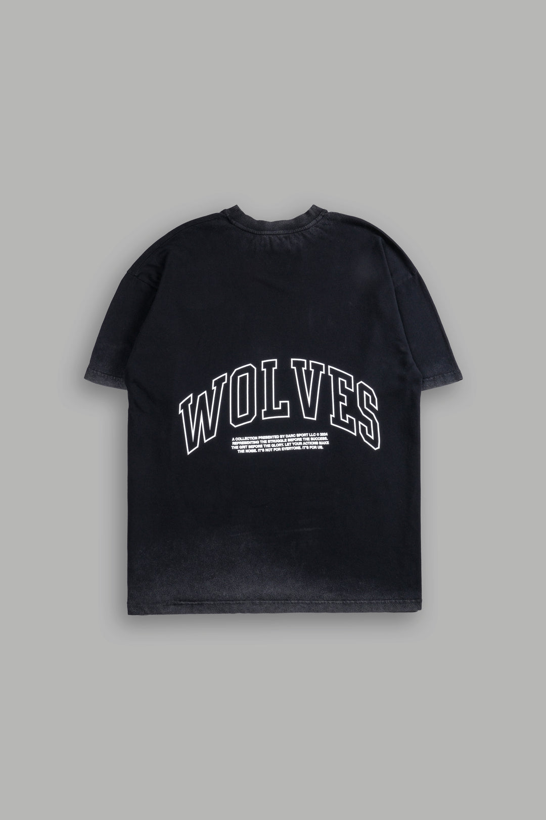 Rock "Premium" Oversized Tee in Black