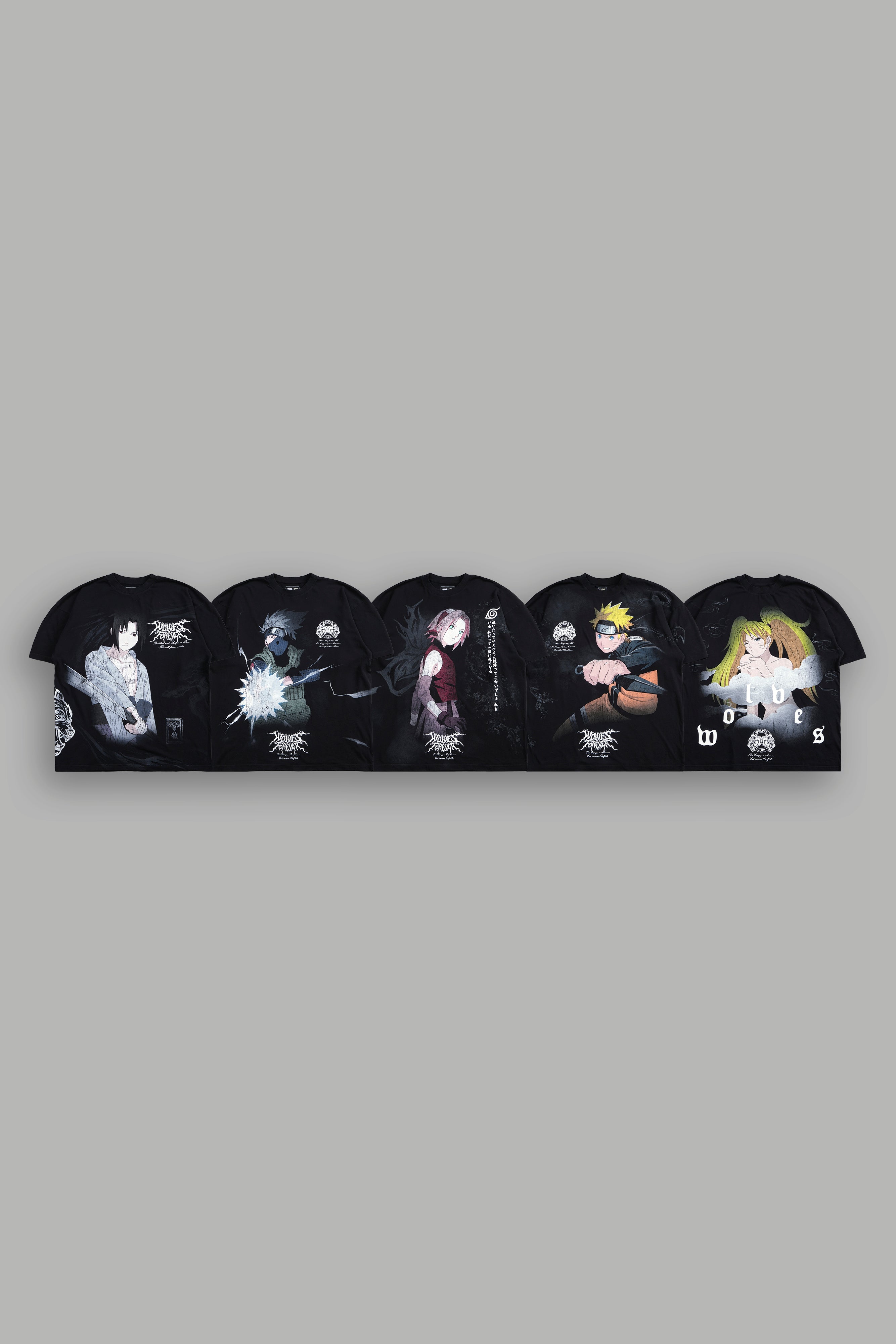 Shippuden "Side-By-Side" Tee Box Set in Black