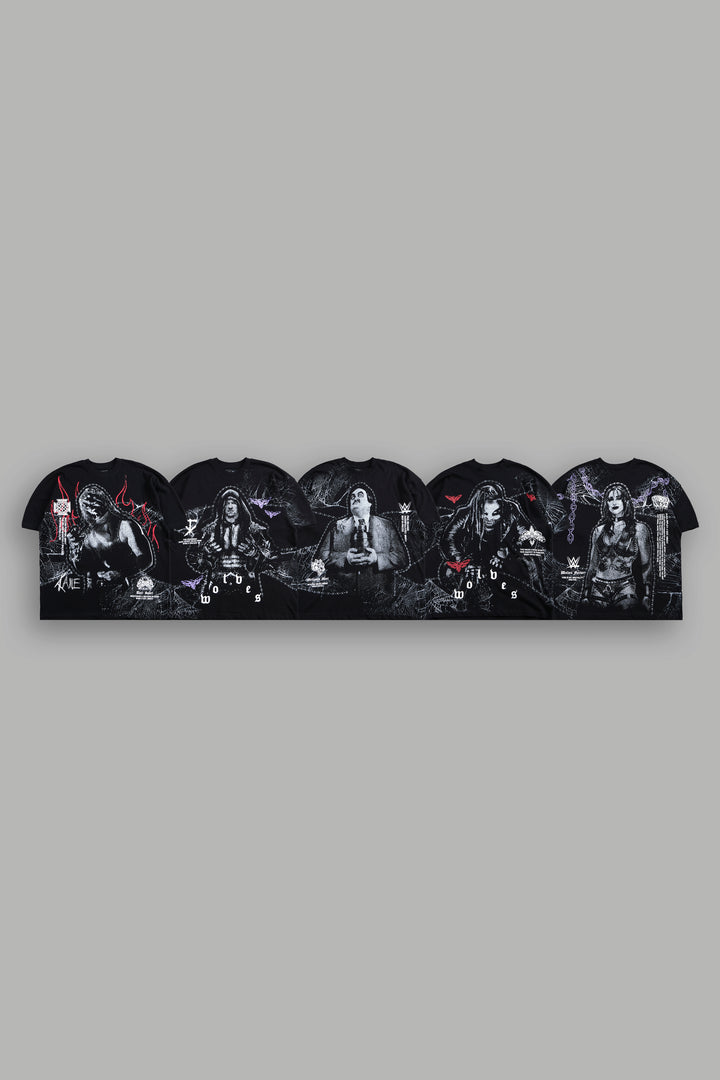WWE "Side-By-Side" Tee Box Set in Black