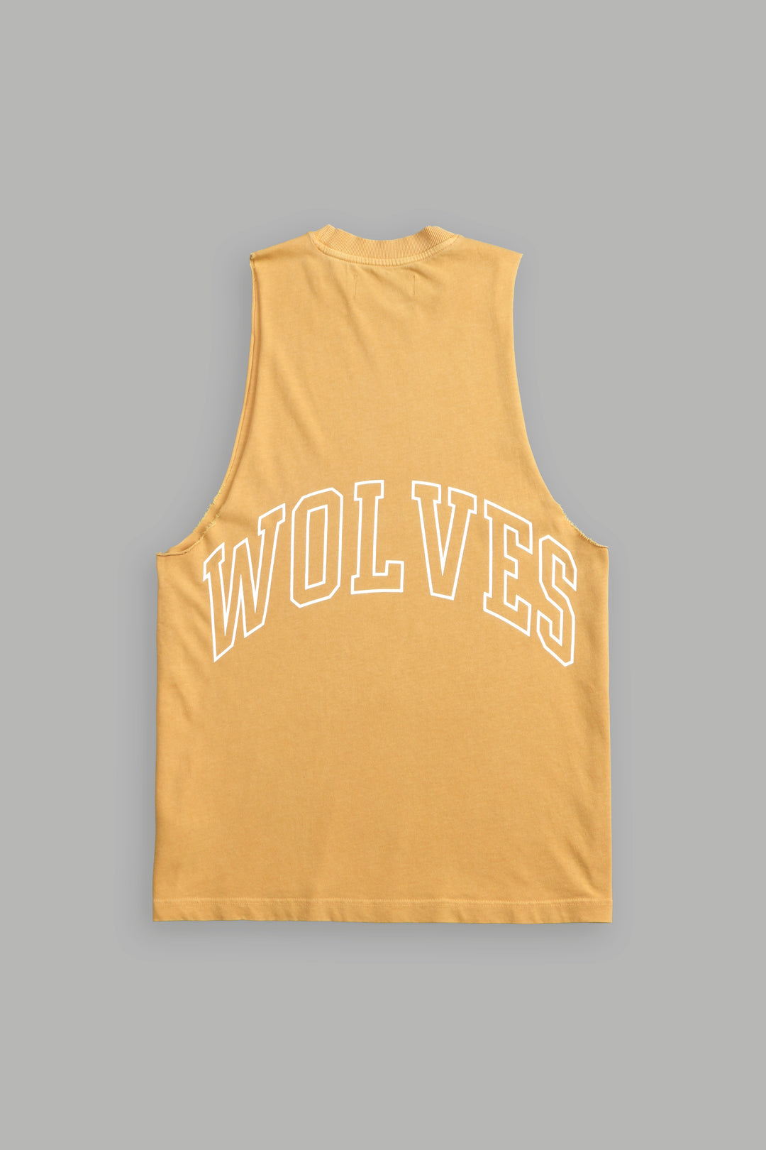 Wolves House "Tommy" Muscle Tee in Golden Yellow