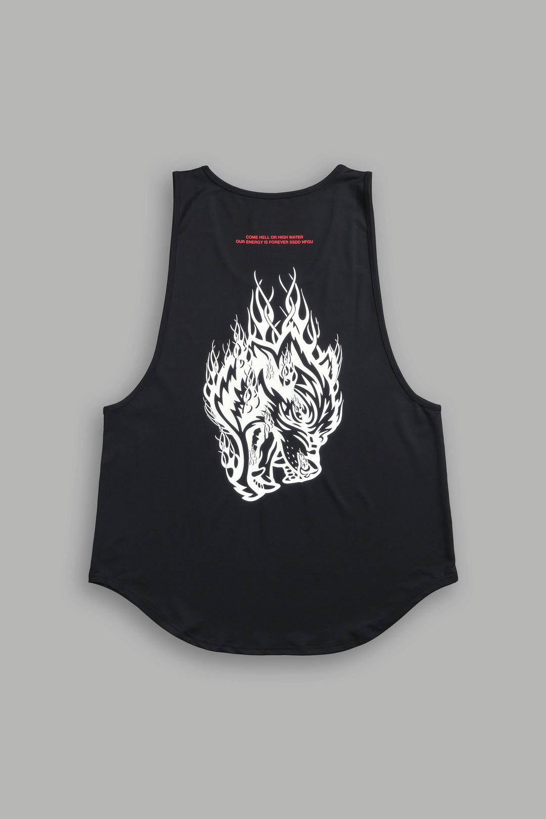 Come Hell Or High Water "Dry Wolf" (Drop) Tank in Black