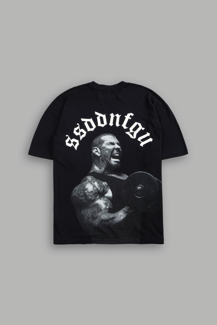 5% Forever Premium Oversized Tee in Black