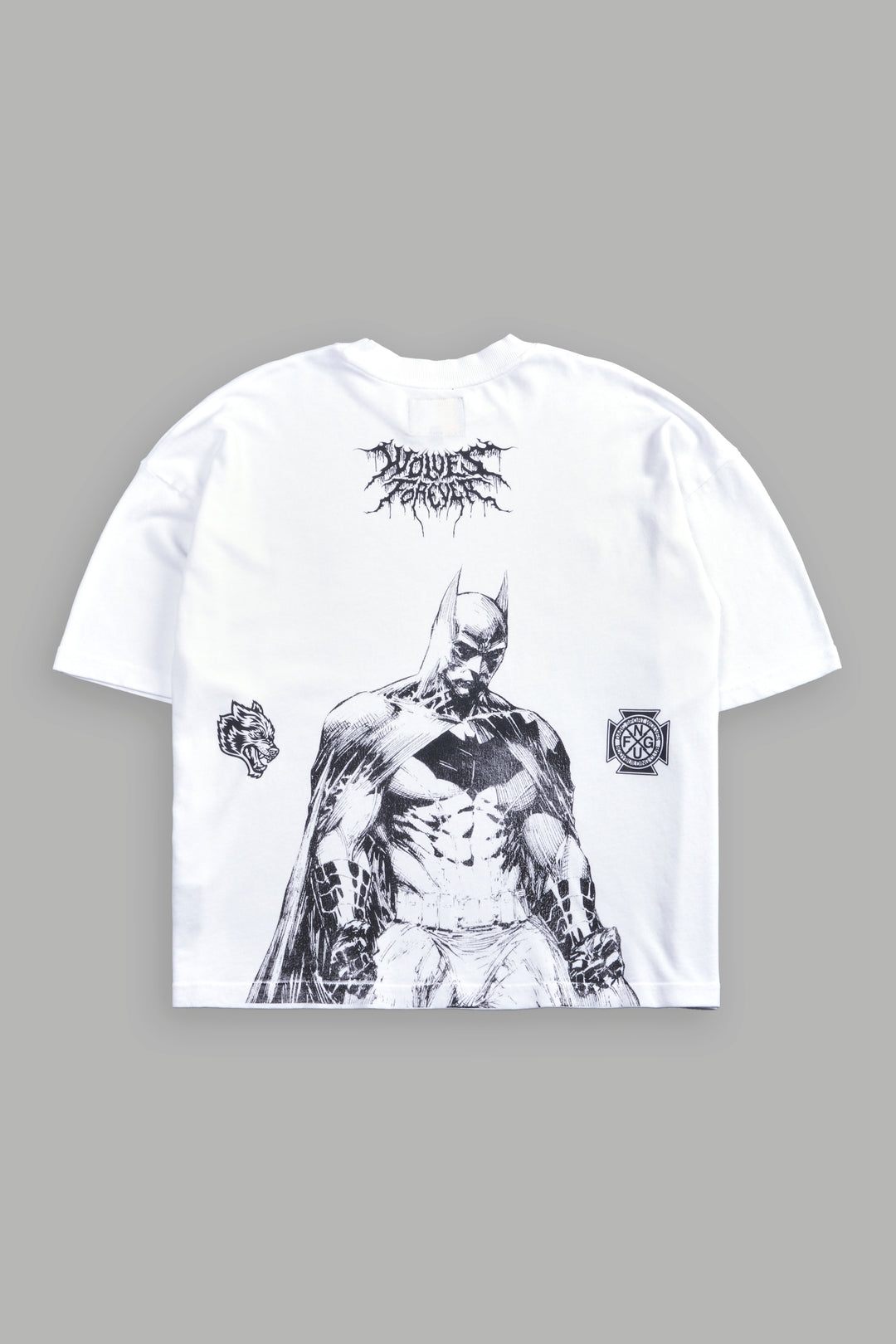 Where Shadows Begin Premium "Box Cut" Tee in White