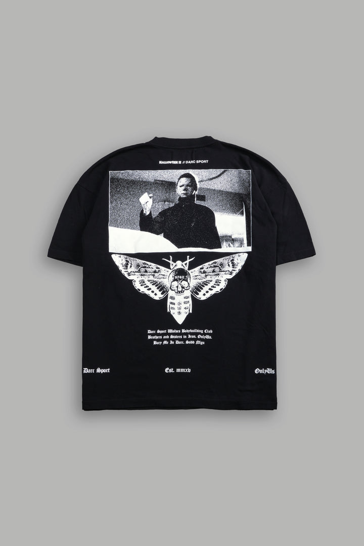 Silent Killer "Premium" Oversized Tee in Black