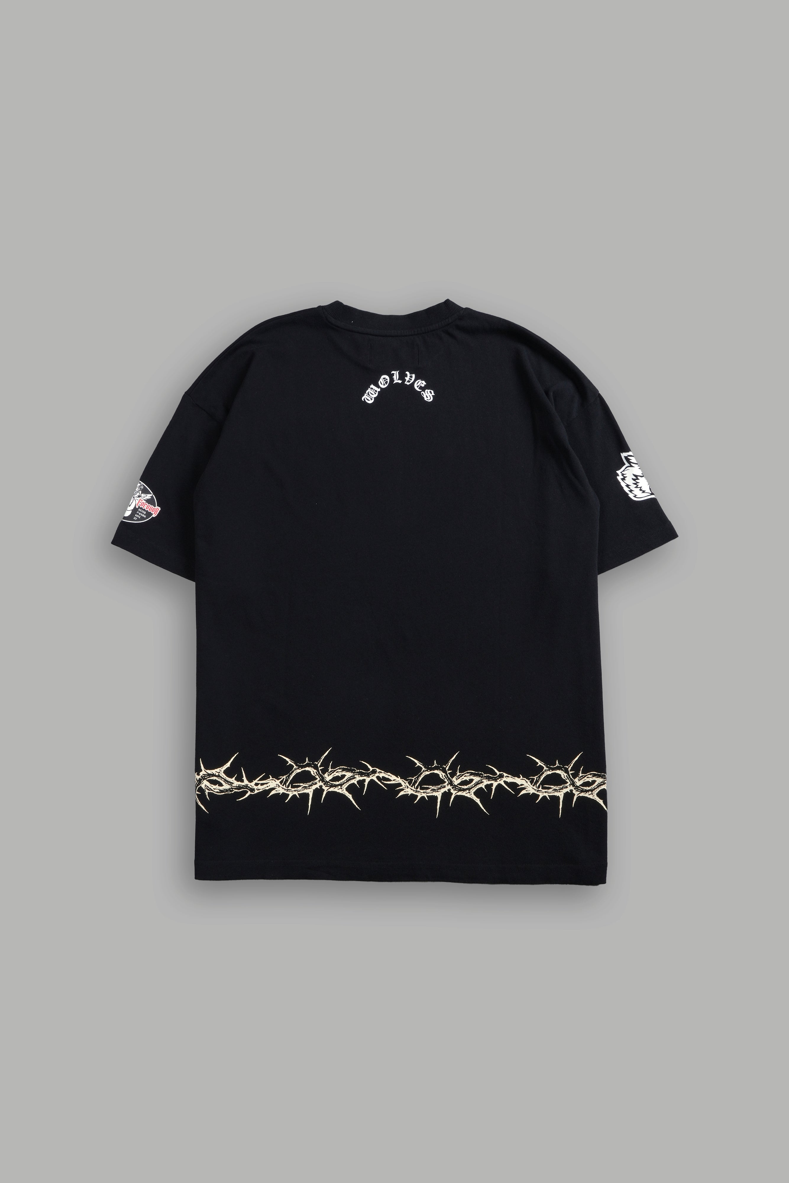 Drip Hesh "Premium" Oversized Tee in Black/Purple