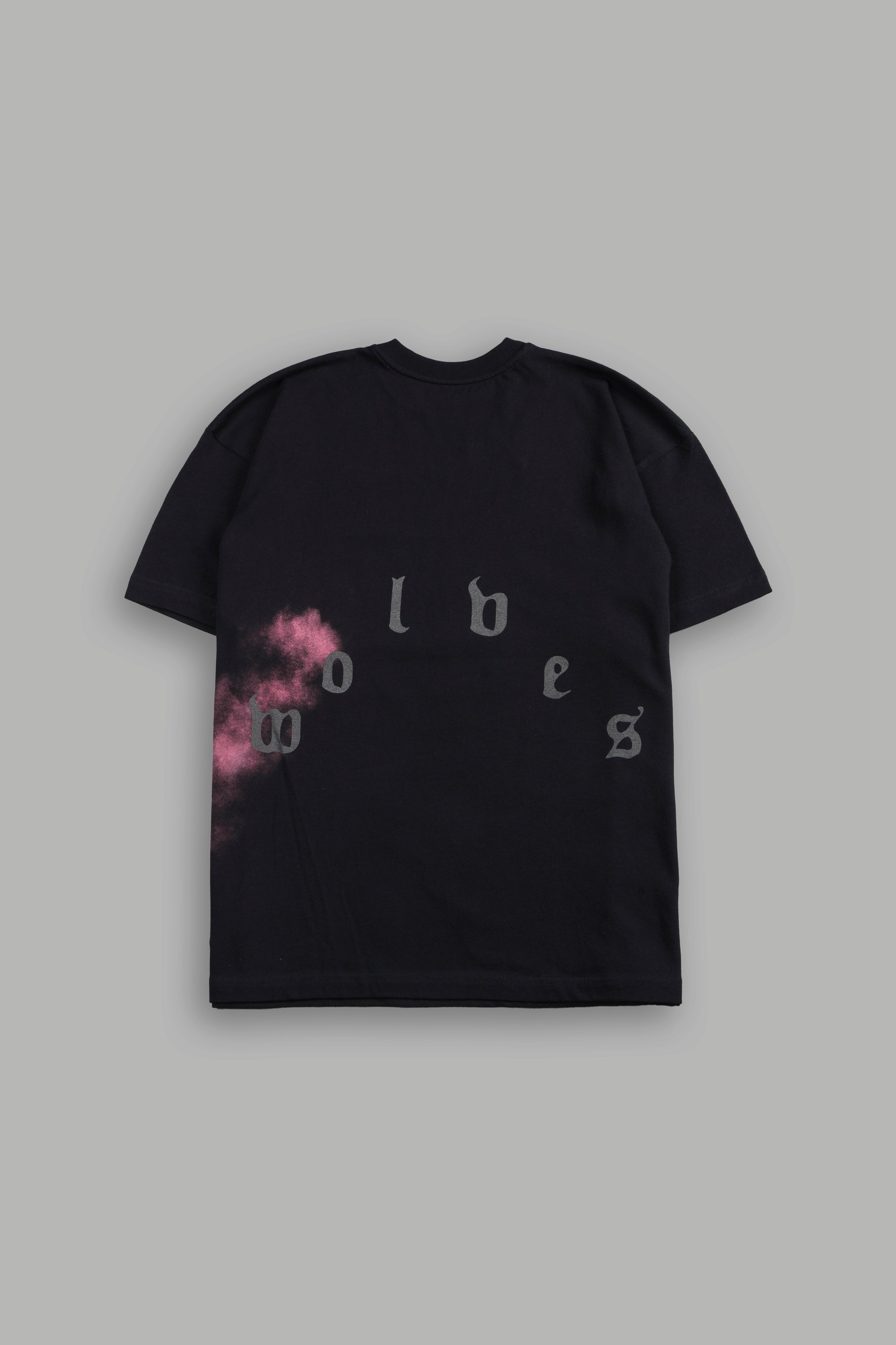 Darc Harley Quinn Side-By-Side Series Premium Oversized Tee in Black
