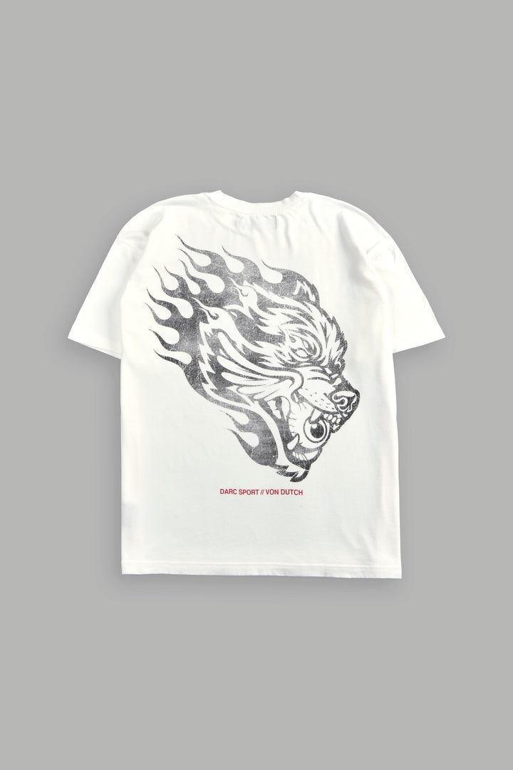 Von Darc Premium Oversized Tee in Cream