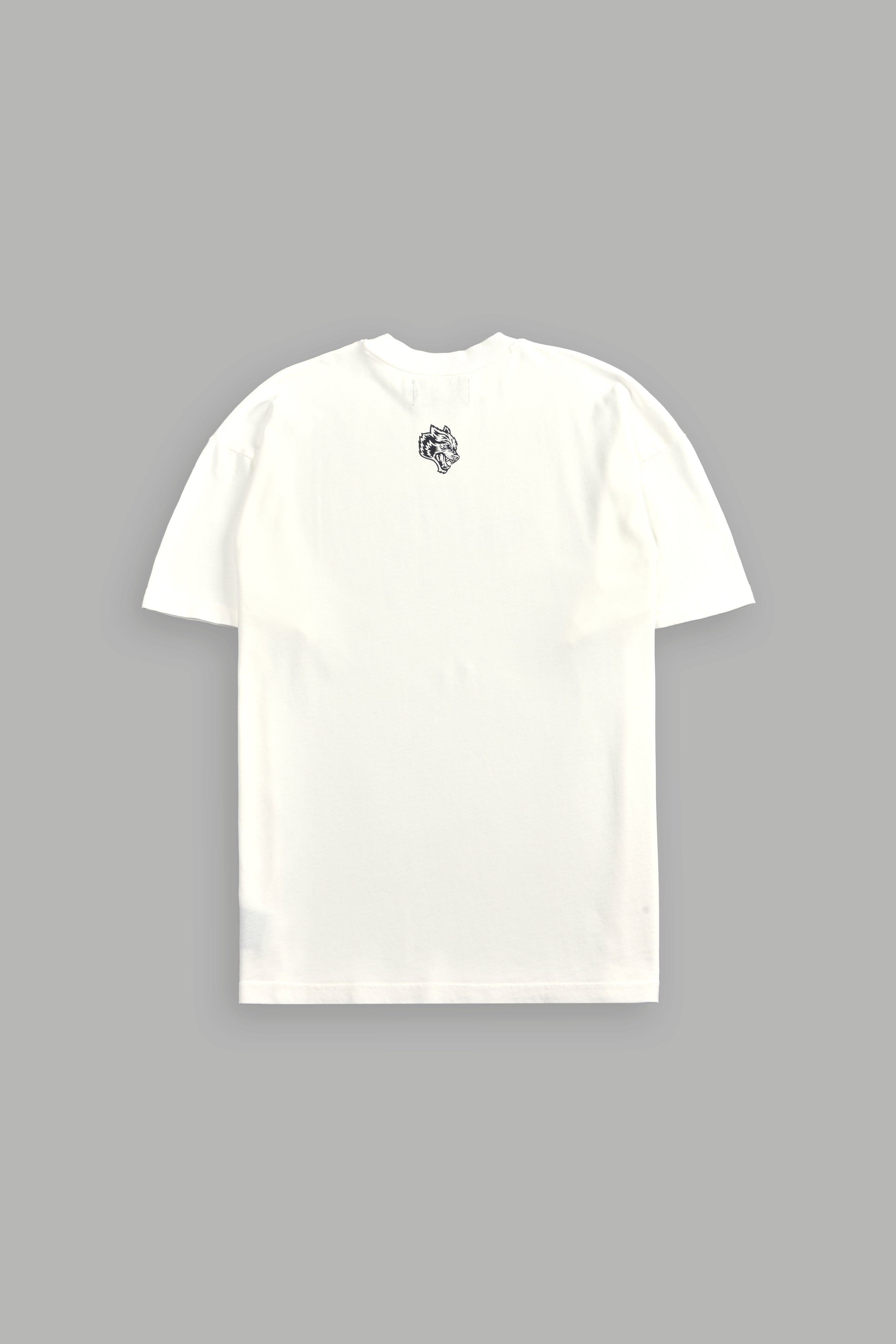 Fallen Halo Oversized "Premium" Unisex Tee in Cream