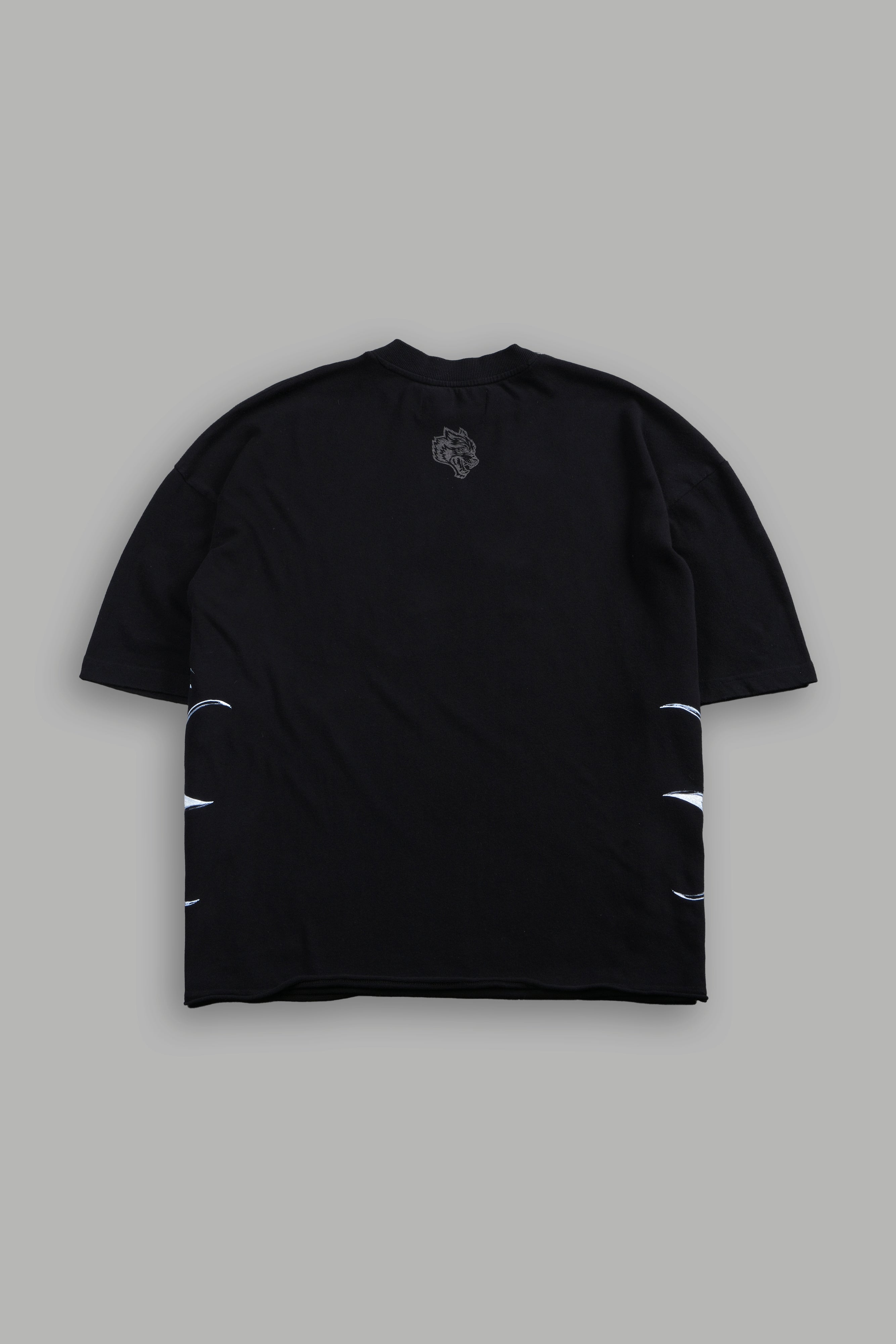 North Remembers Premium Oversized Raw Hem Box Cut Tee