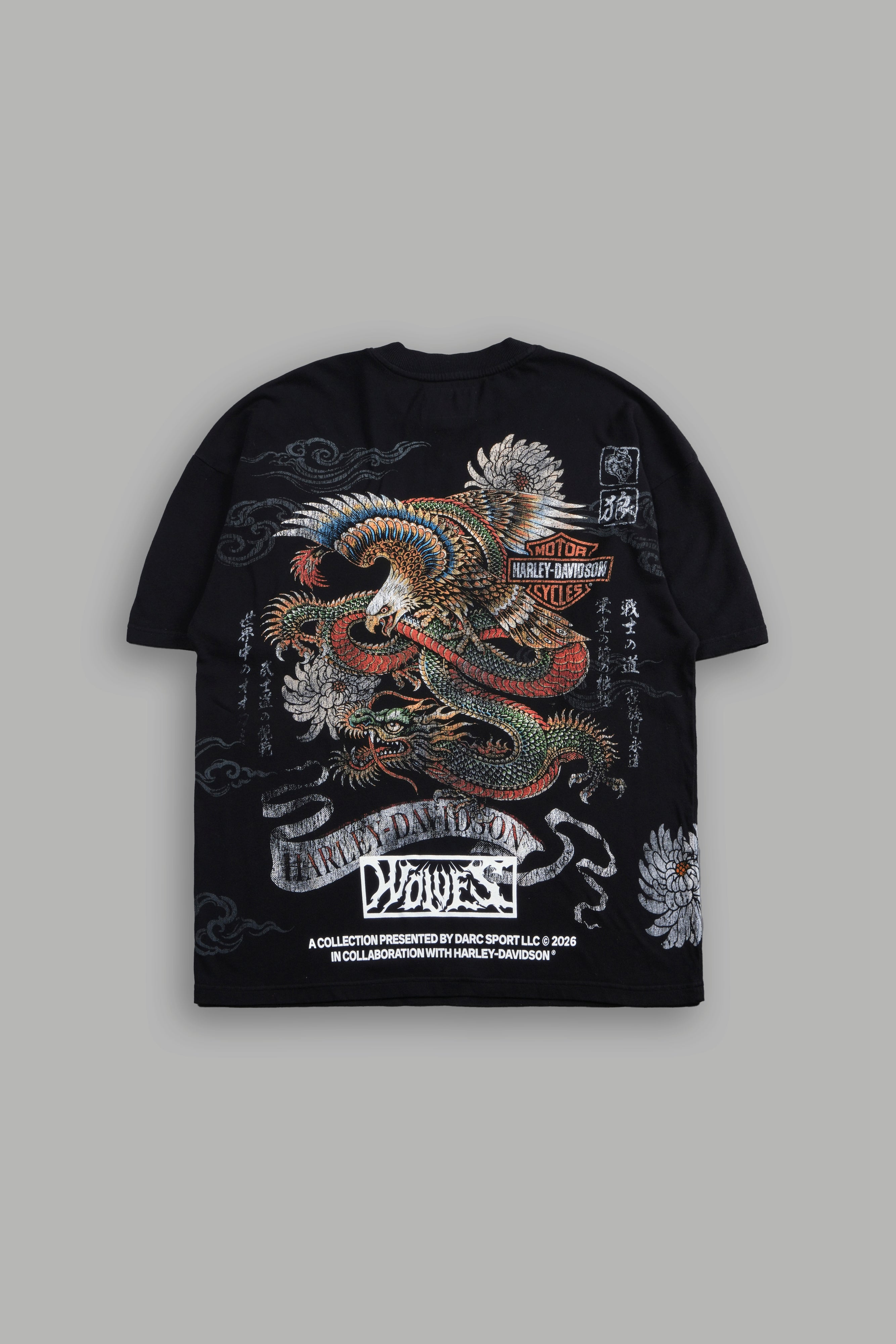 H-D Bushido "Side-By-Side" Tee Box Set in Black