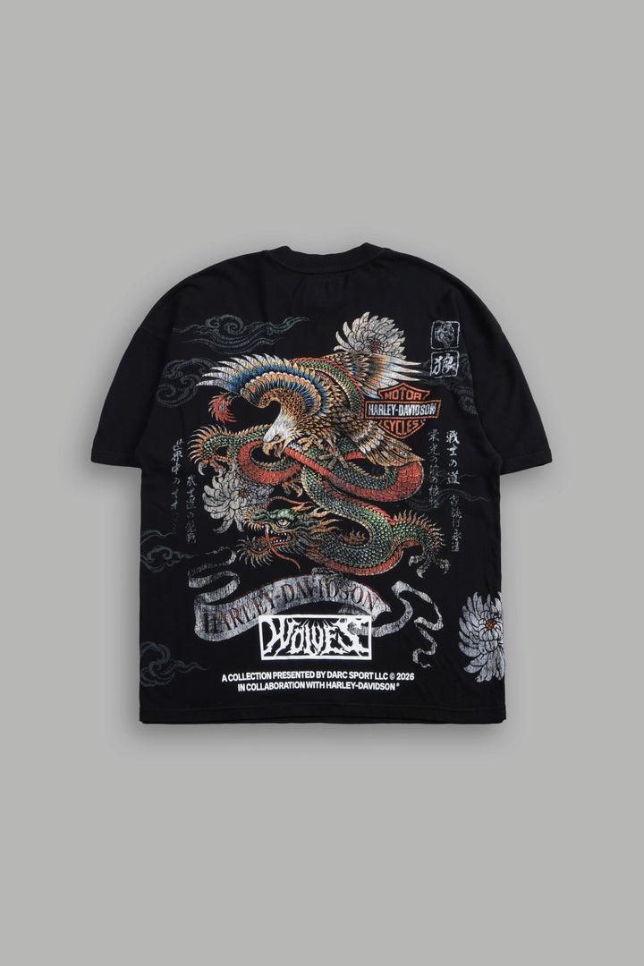 H-D Bushido "Side-By-Side" Tee Box Set in Black