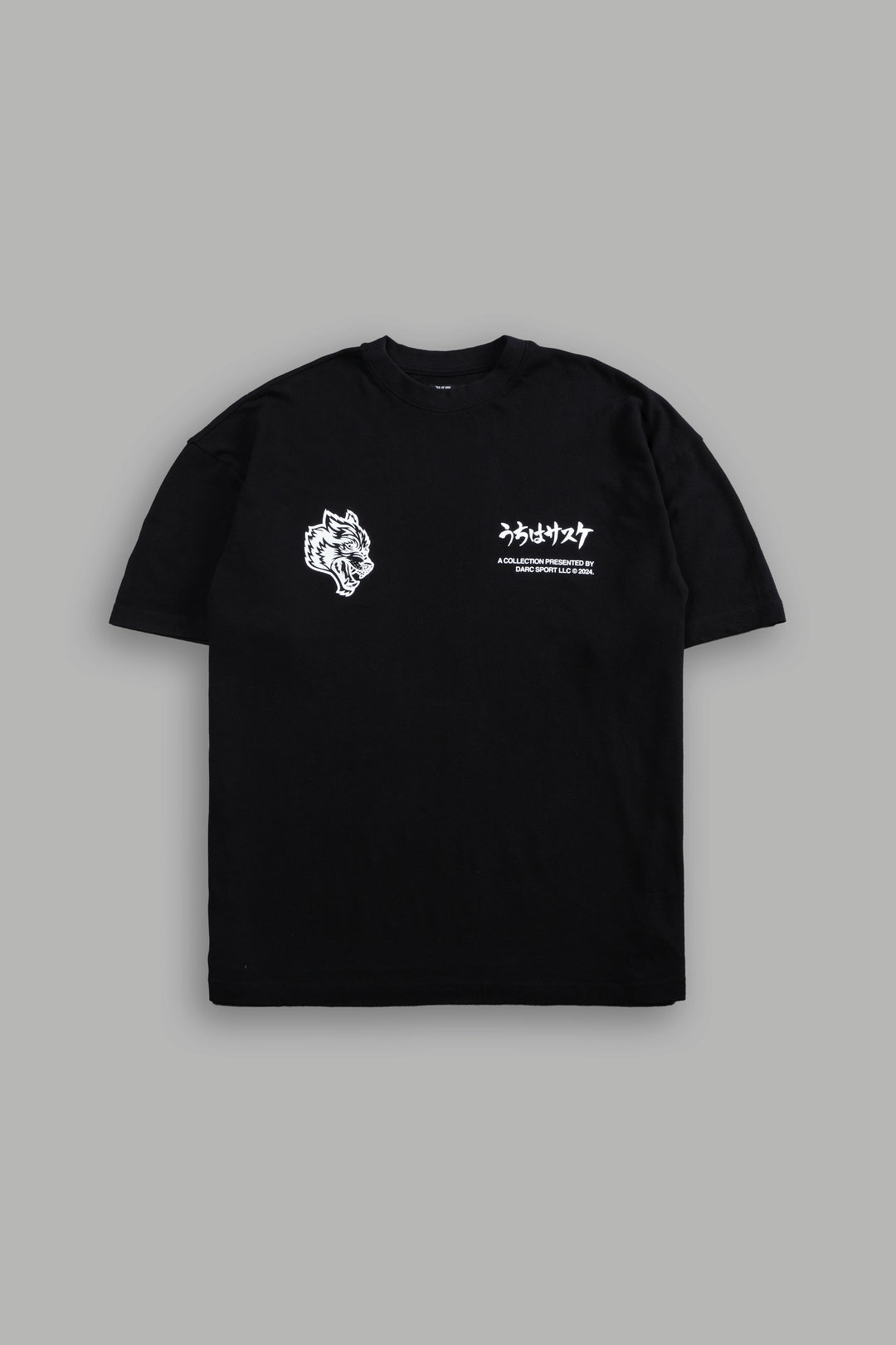 The Path I Walk V2 "Premium" Oversized Tee in Black