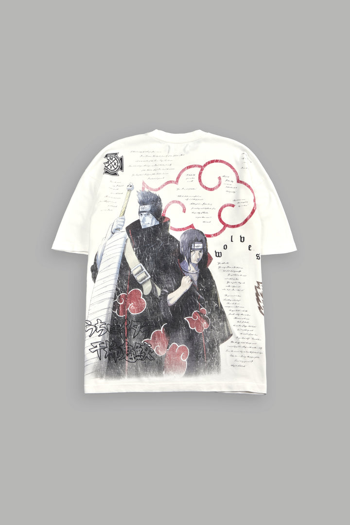 Darc Ninja Premium Oversized Tee in Cream
