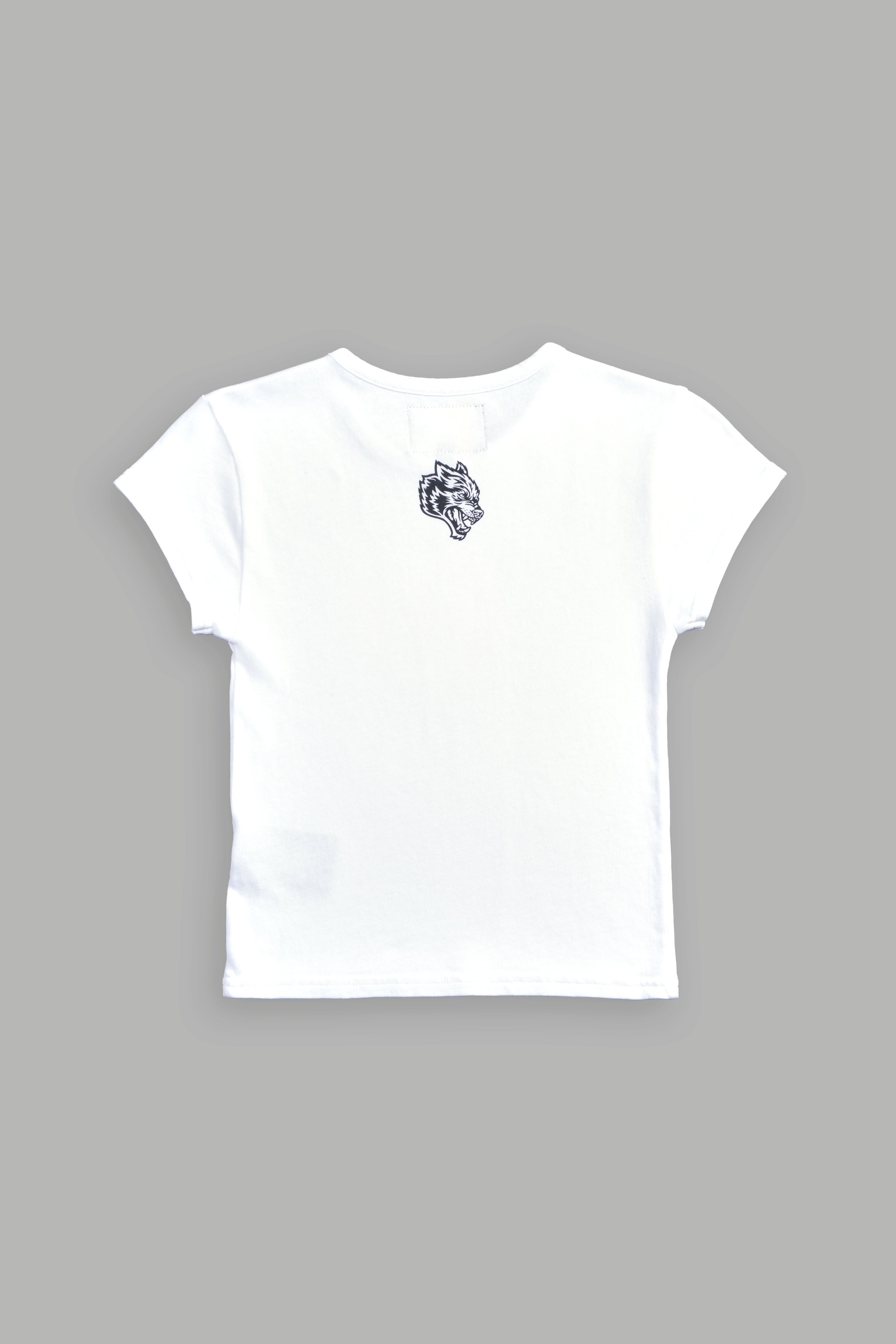 Her Energy "Baby" Tee in White