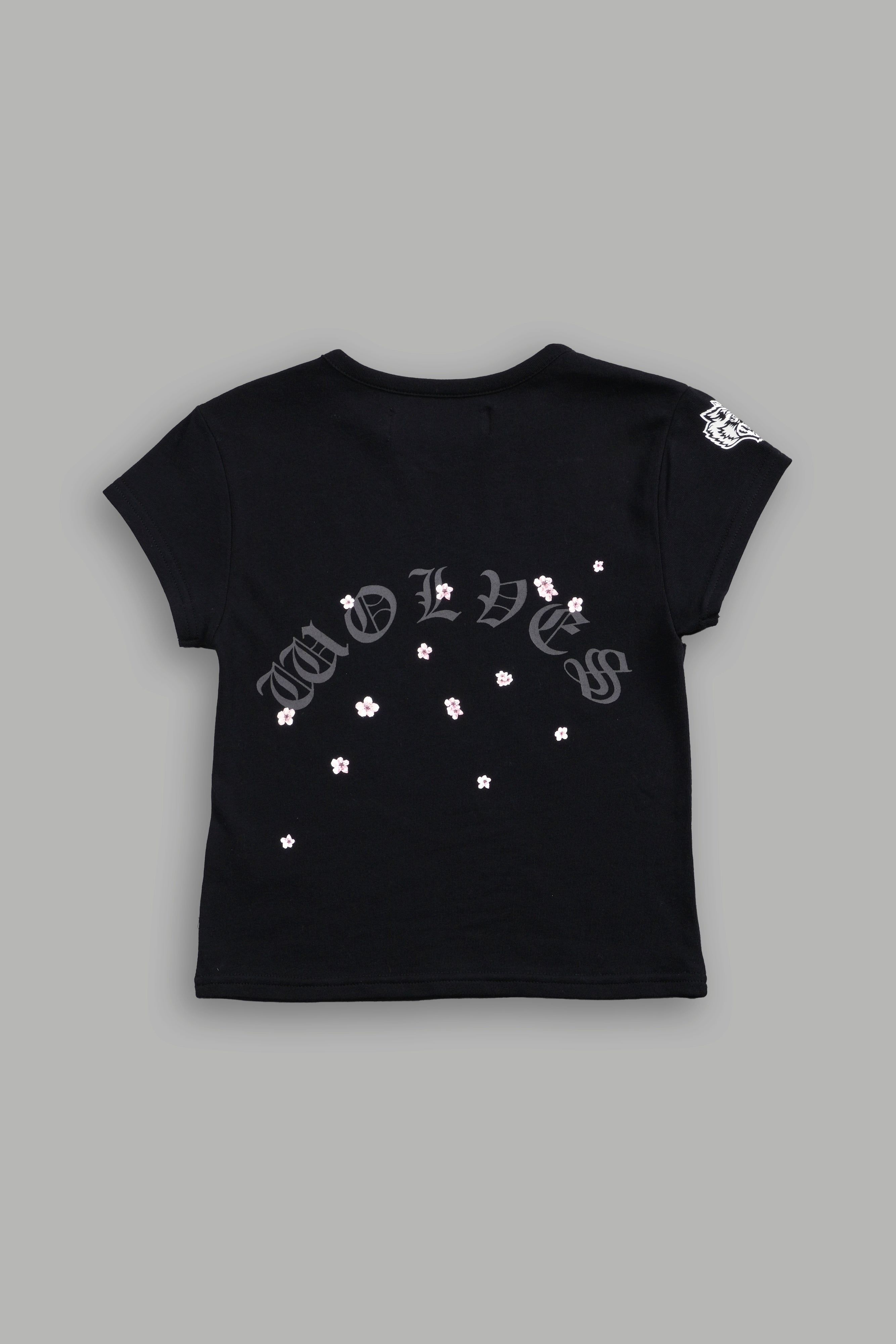 Blood Thirsty Kanji "Baby" Tee in Black
