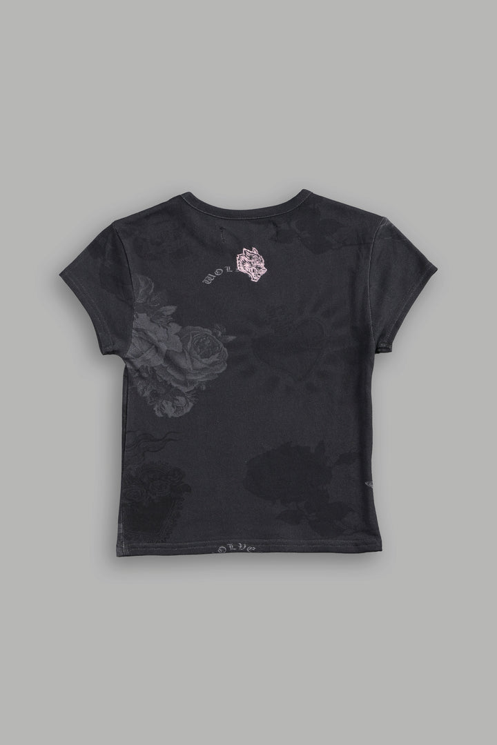 Chopper Wolf "Baby" Tee in Lobo