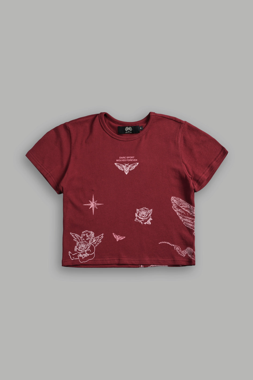 Sacred Flash "Timeless" Tee in Cherry Red