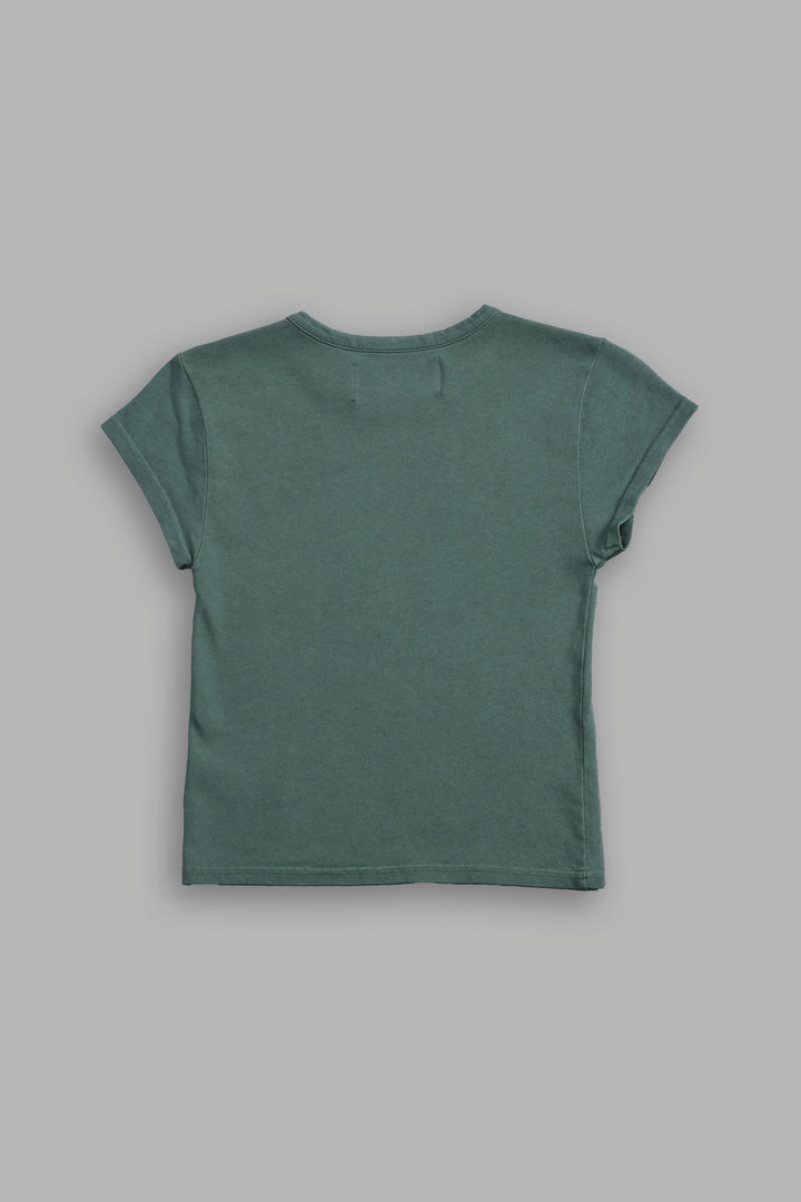 Wolves House "Baby" Tee in Norse Green