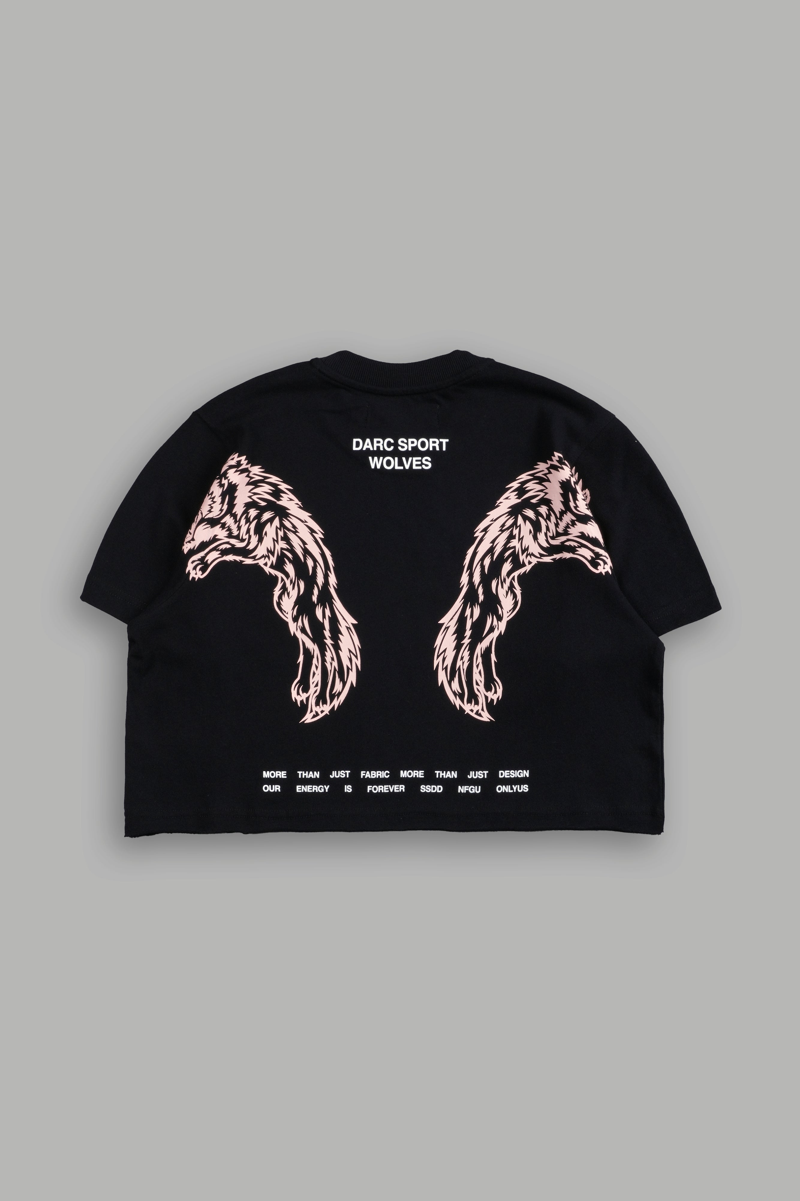 Boundless "Premium" (Cropped) Tee in Black