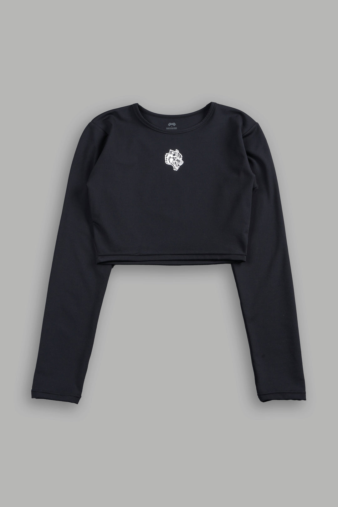 She Wolf Pyramid Energy Ls Top In Black