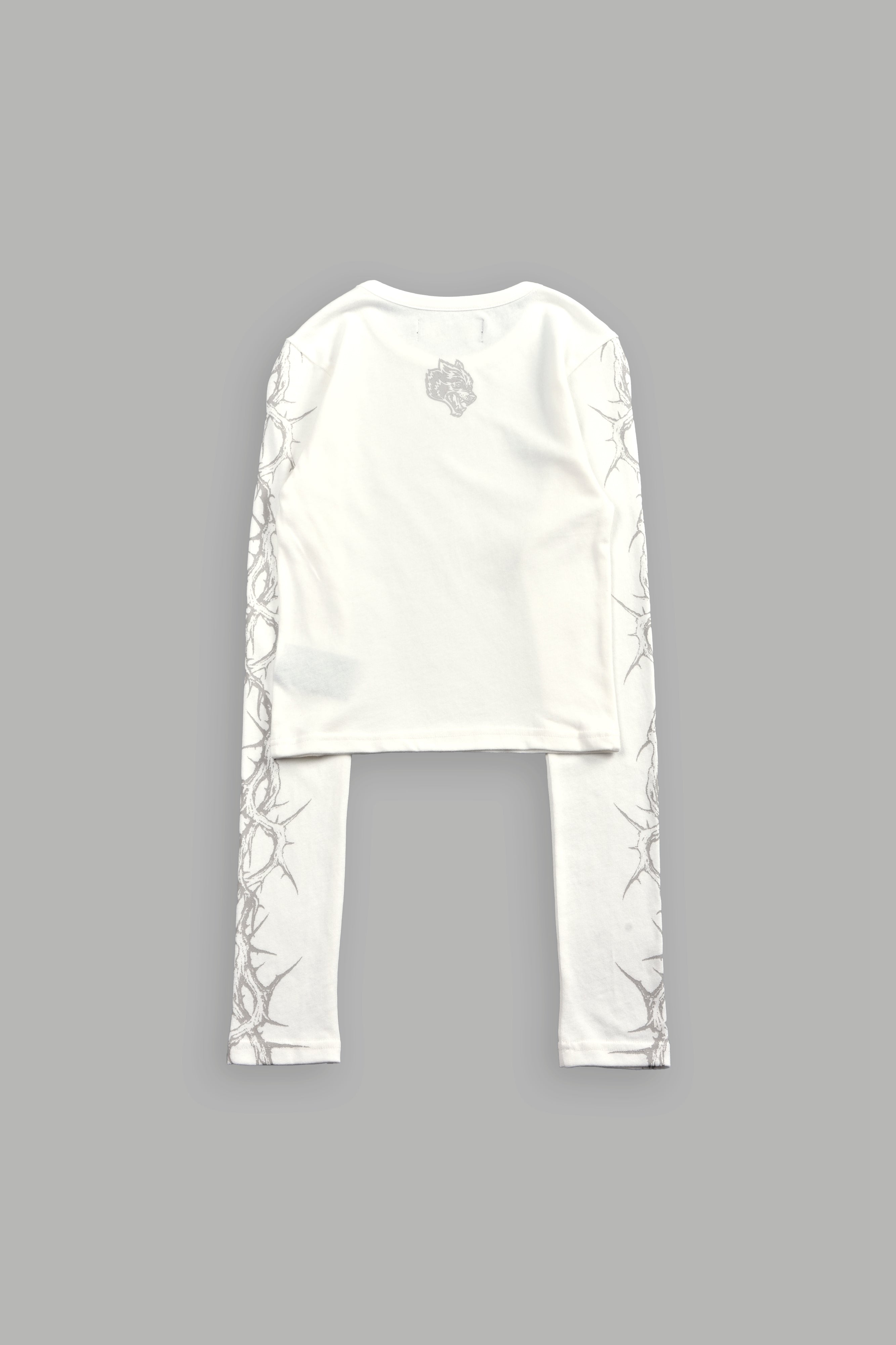 Surrounded by Thorns L/S "Baby" Tee in Cream