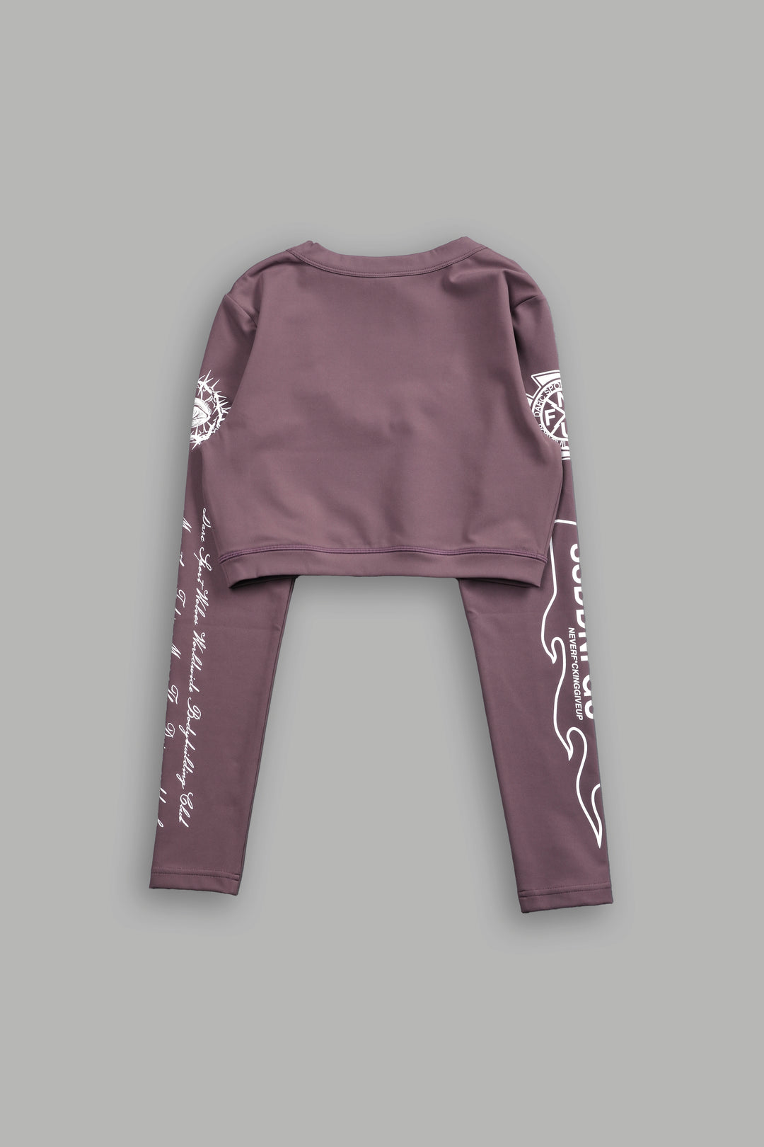 Wolves Club Forever Grace "Energy" L/S Top in Plum