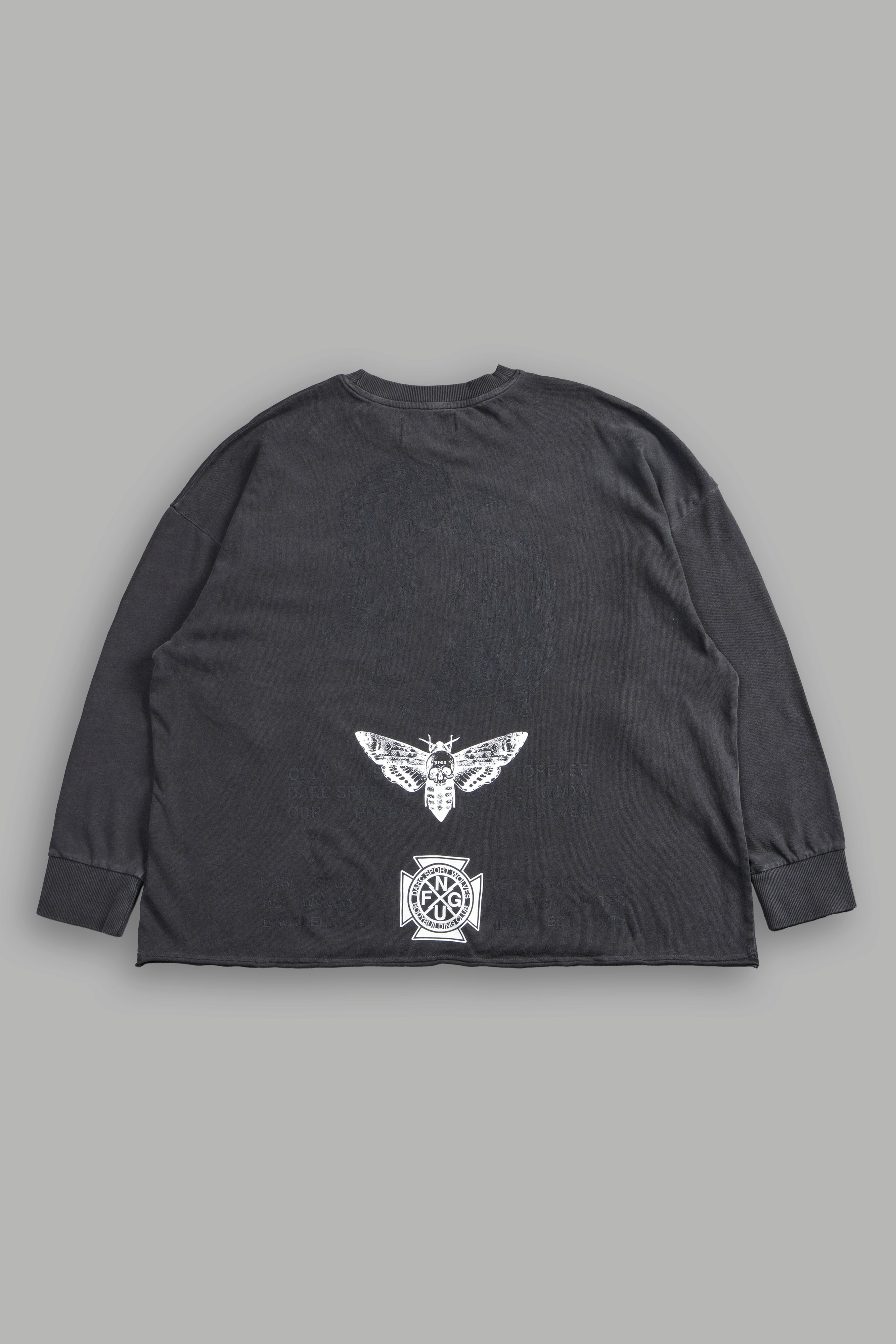Wolves Tale "Box Cut" L/S Tee in Wolf Gray
