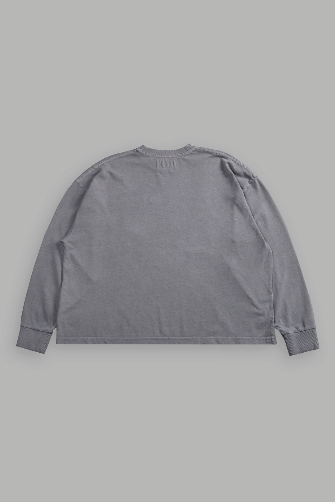 Nightmare Grunge "Box Cut" L/S Tee in Dove Gray