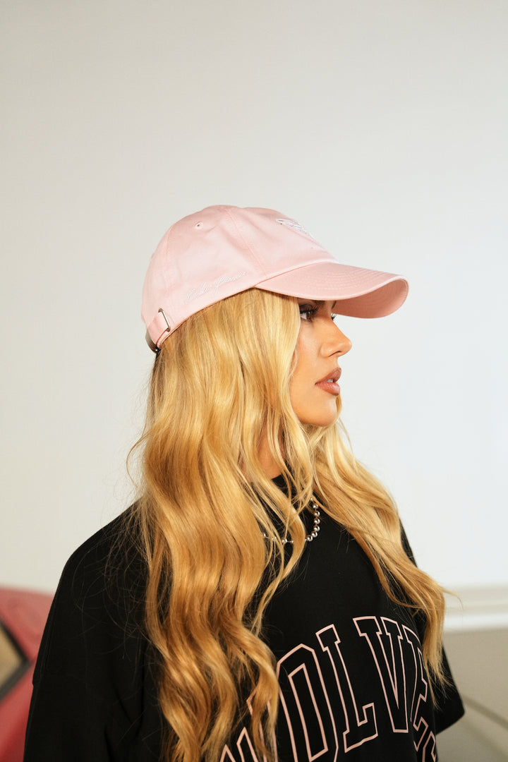 Death Moth Forever Dad Hat V2 in Cherry Blossom