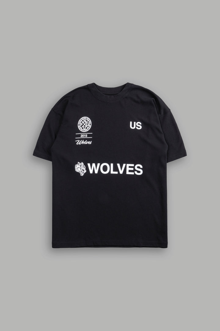 Stay True "Premium" Oversized Tee in Black