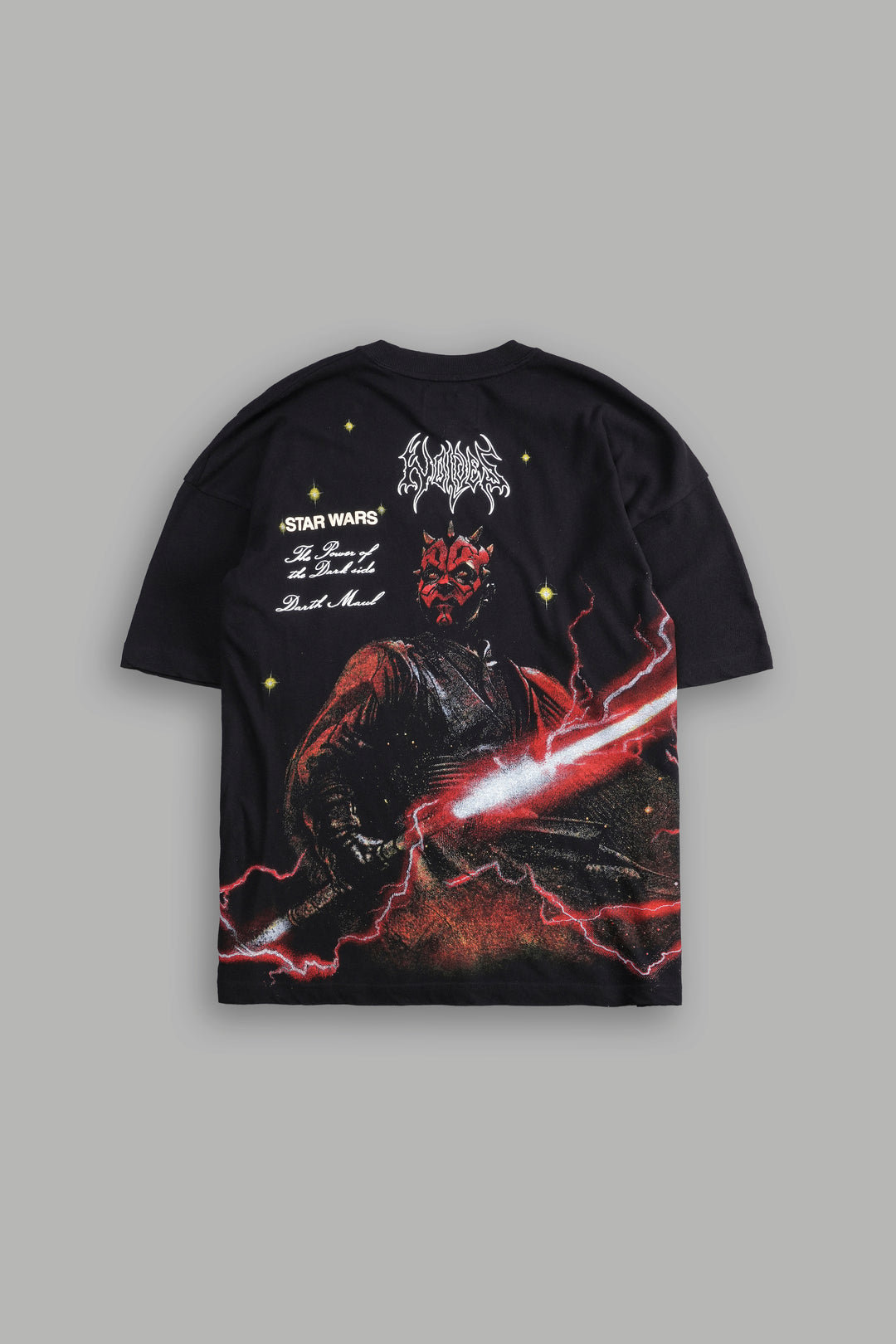 Darth Maul "Side By Side" Oversized Tee in Black