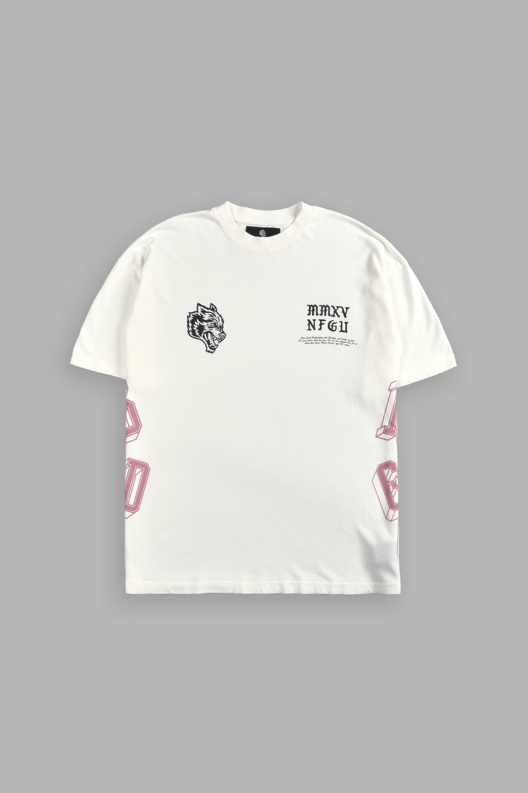 Unbroken "Premium" Oversized Tee in Cream