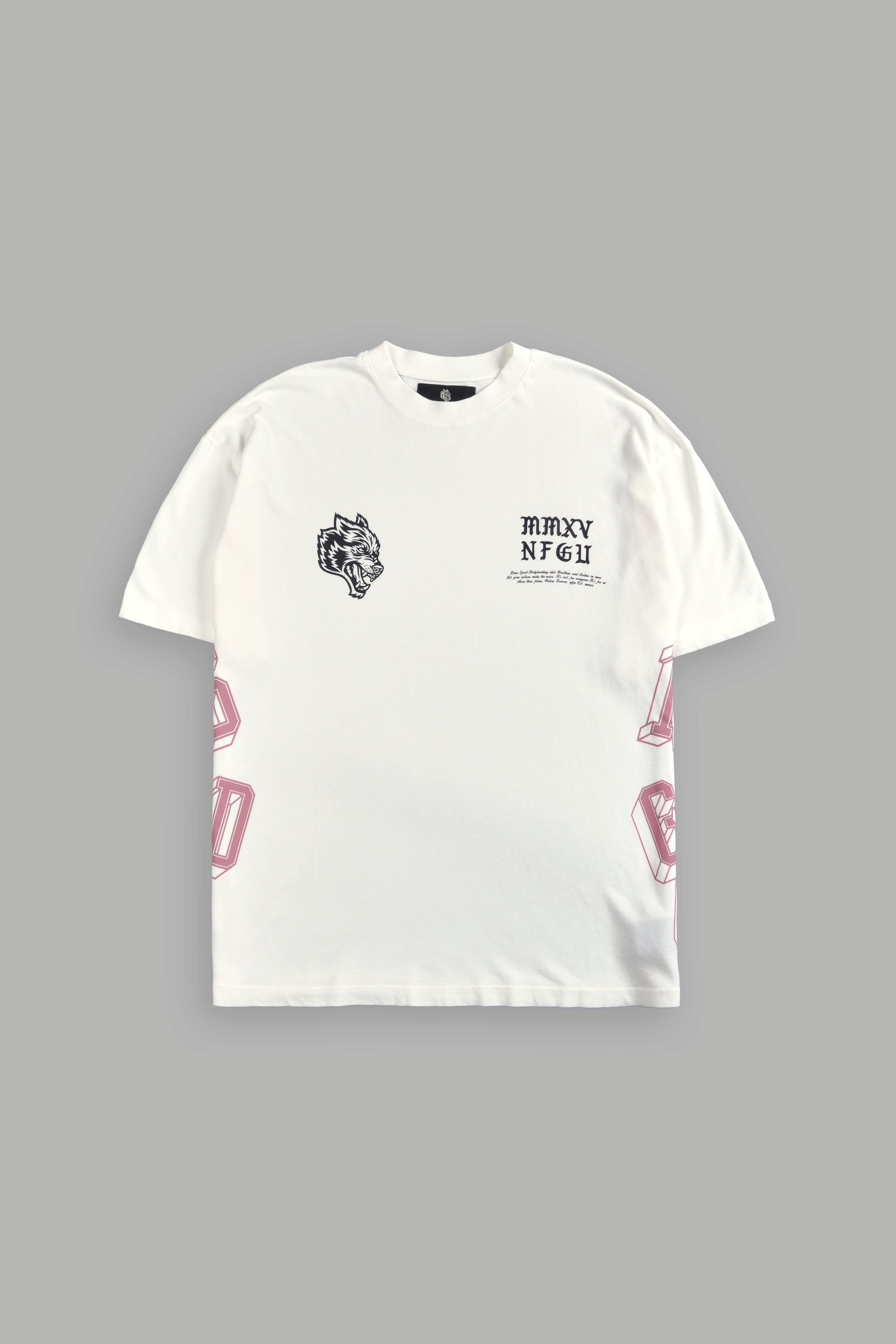 Unbroken "Premium" Oversized Tee in Cream