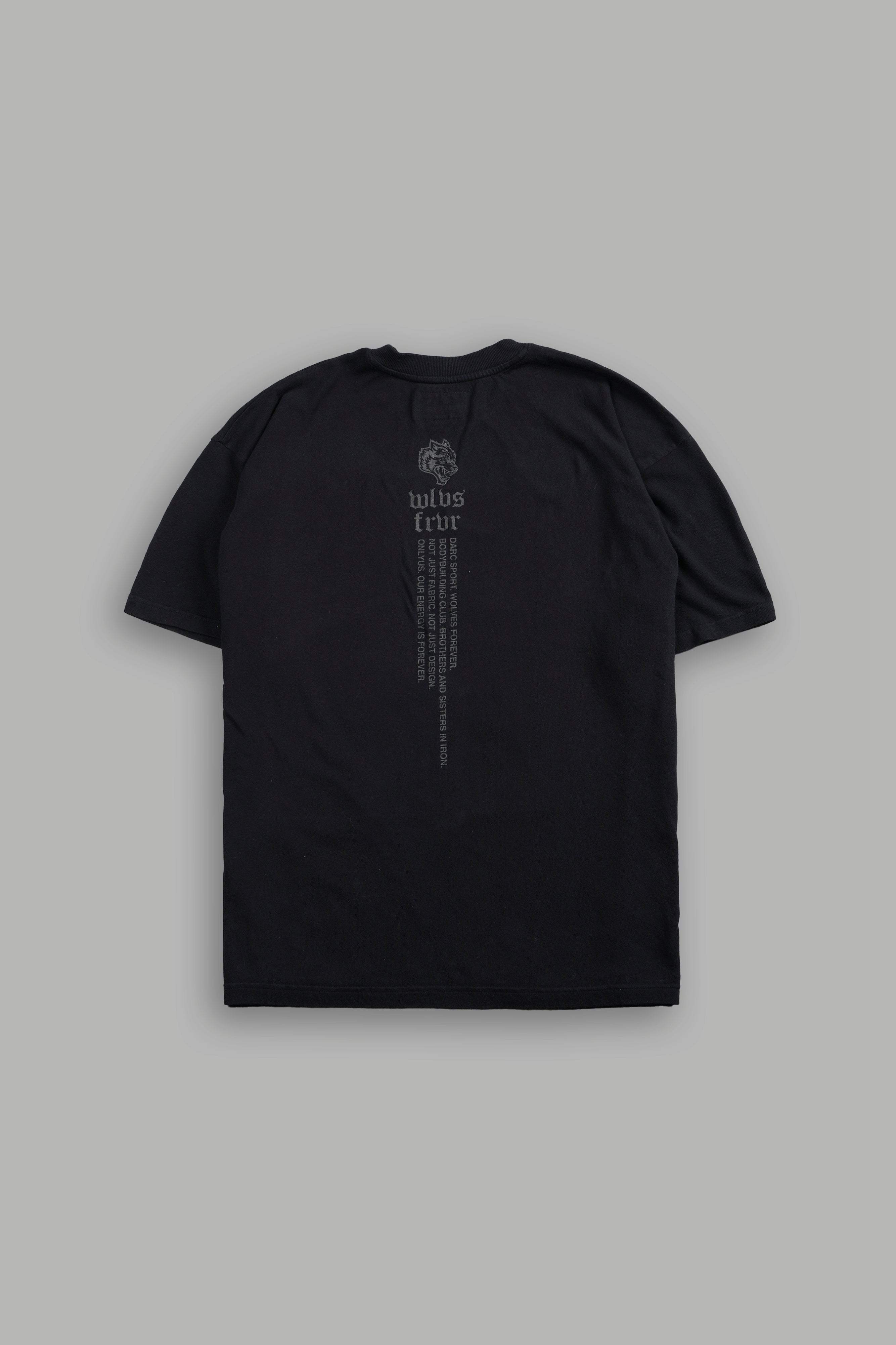Oiroke No Jutsu "Side-By-Side" Series Premium Tee in Black
