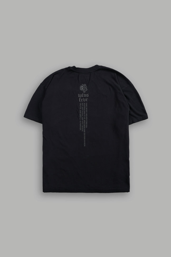 Oiroke No Jutsu "Side-By-Side" Series Premium Tee in Black