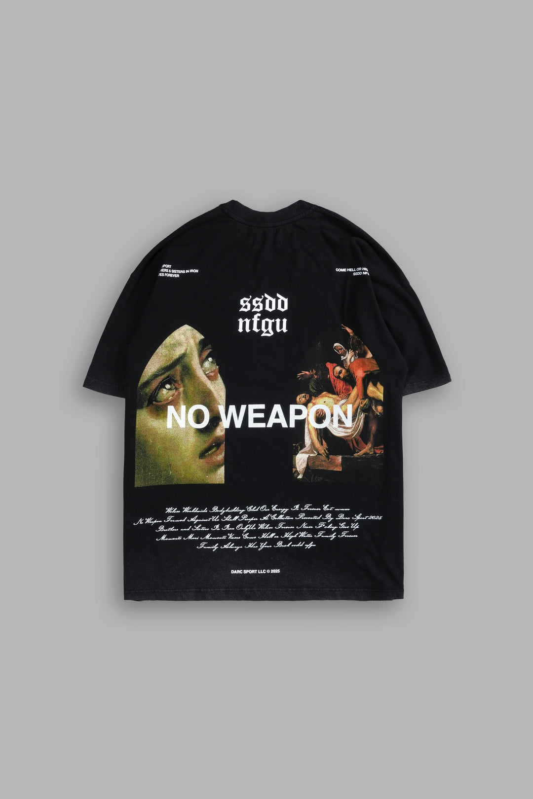 The Last "Premium" Oversized Tee in Black