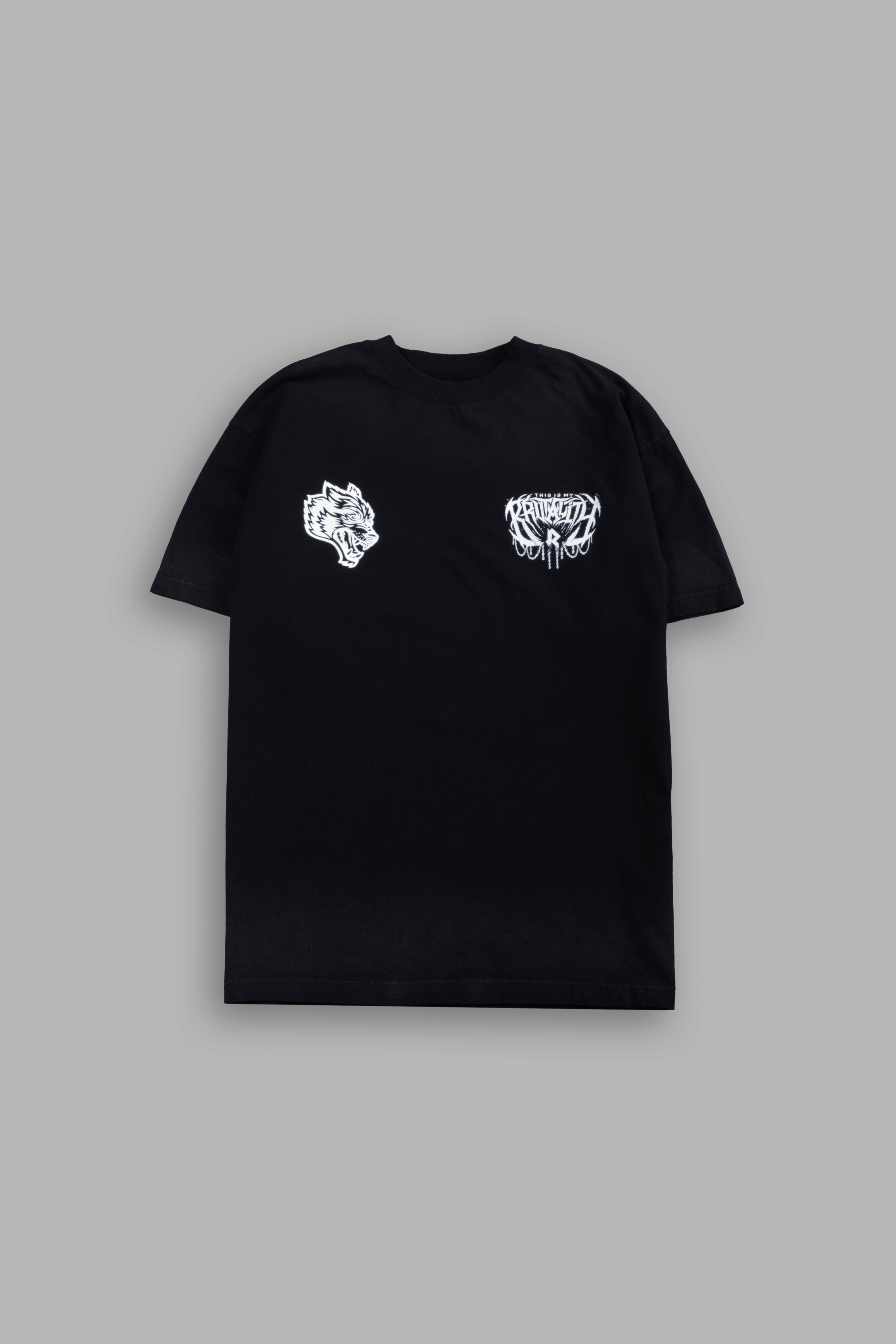 Rhea Forever Grunge Tee in Black Drift Wash