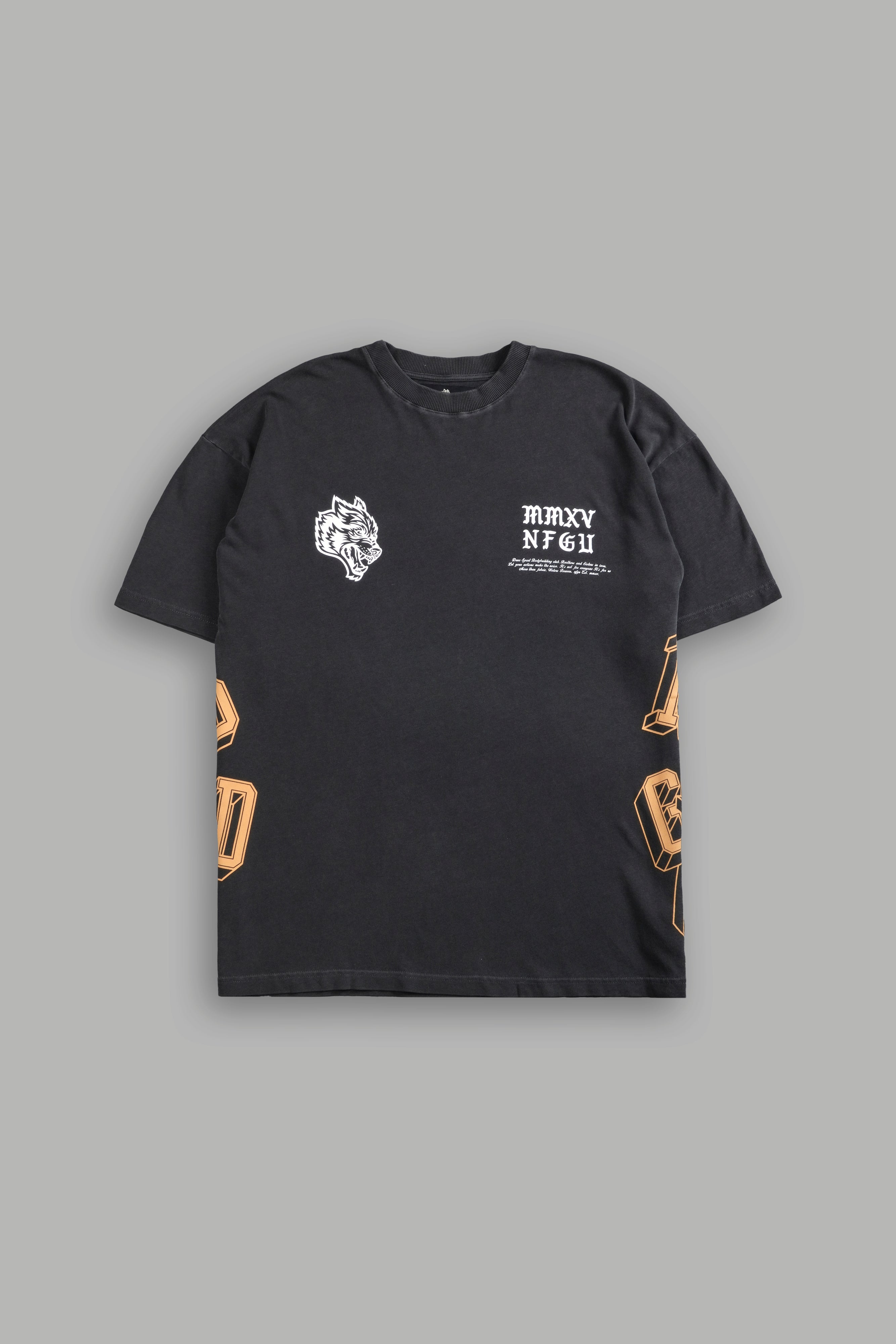 Unbroken "Premium" Oversized Tee in Wolf Gray