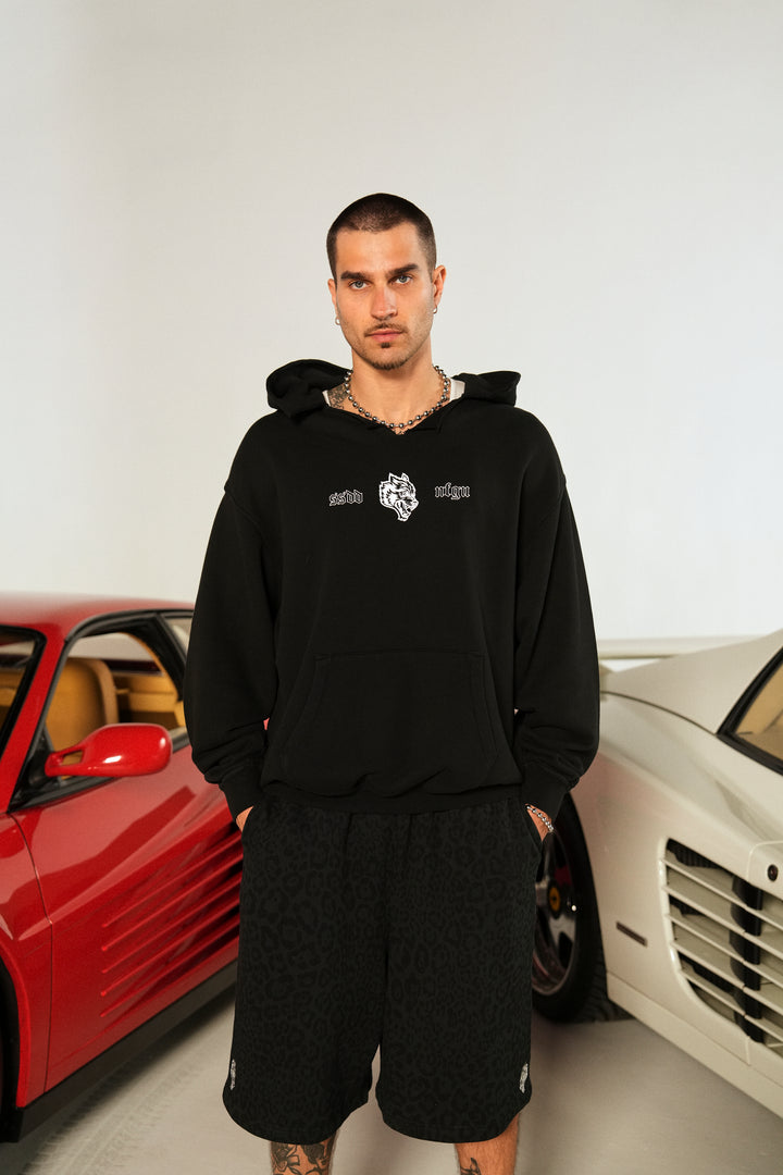 Till Forever "Vintage Dempsey" Hoodie in Black