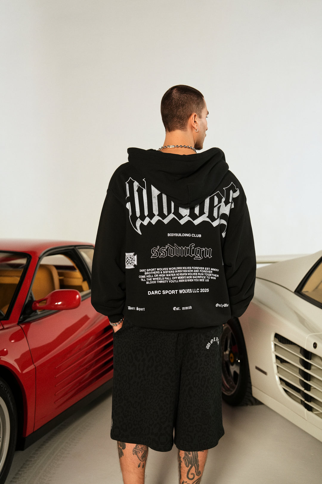 Till Forever "Vintage Dempsey" Hoodie in Black