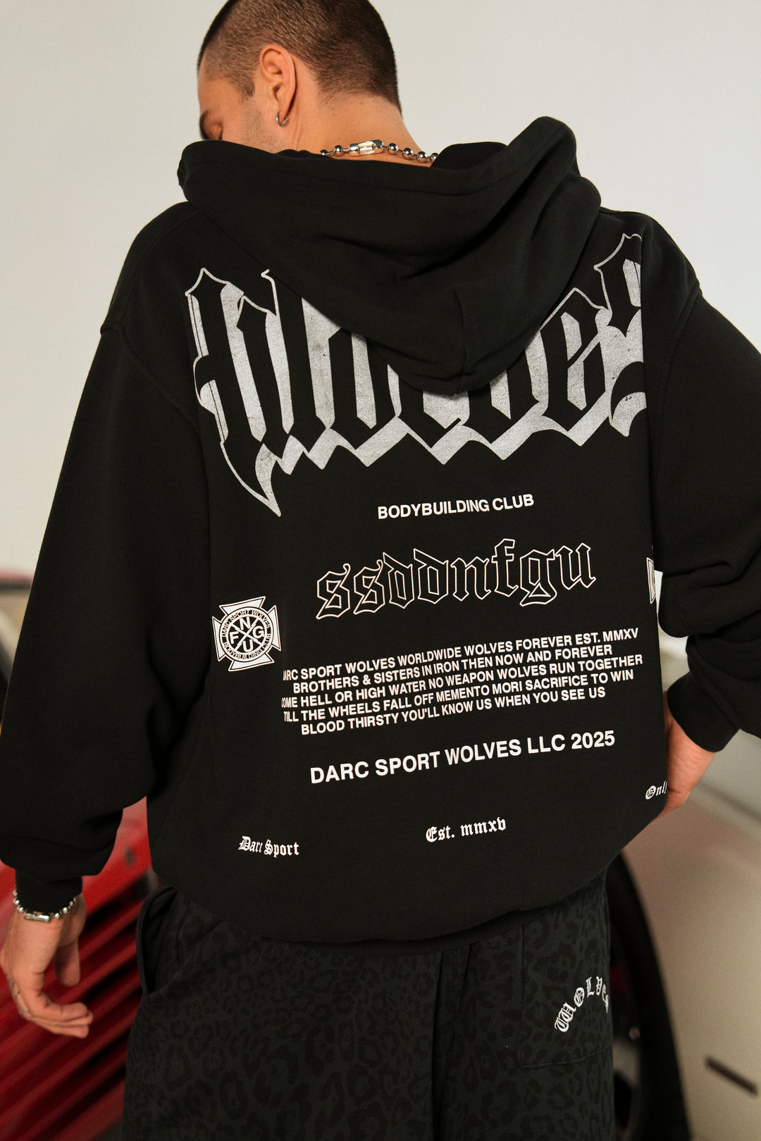 Till Forever "Vintage Dempsey" Hoodie in Black