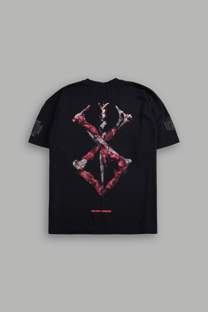 Brand of Sacrifice "Premium" Oversized Tee in Black